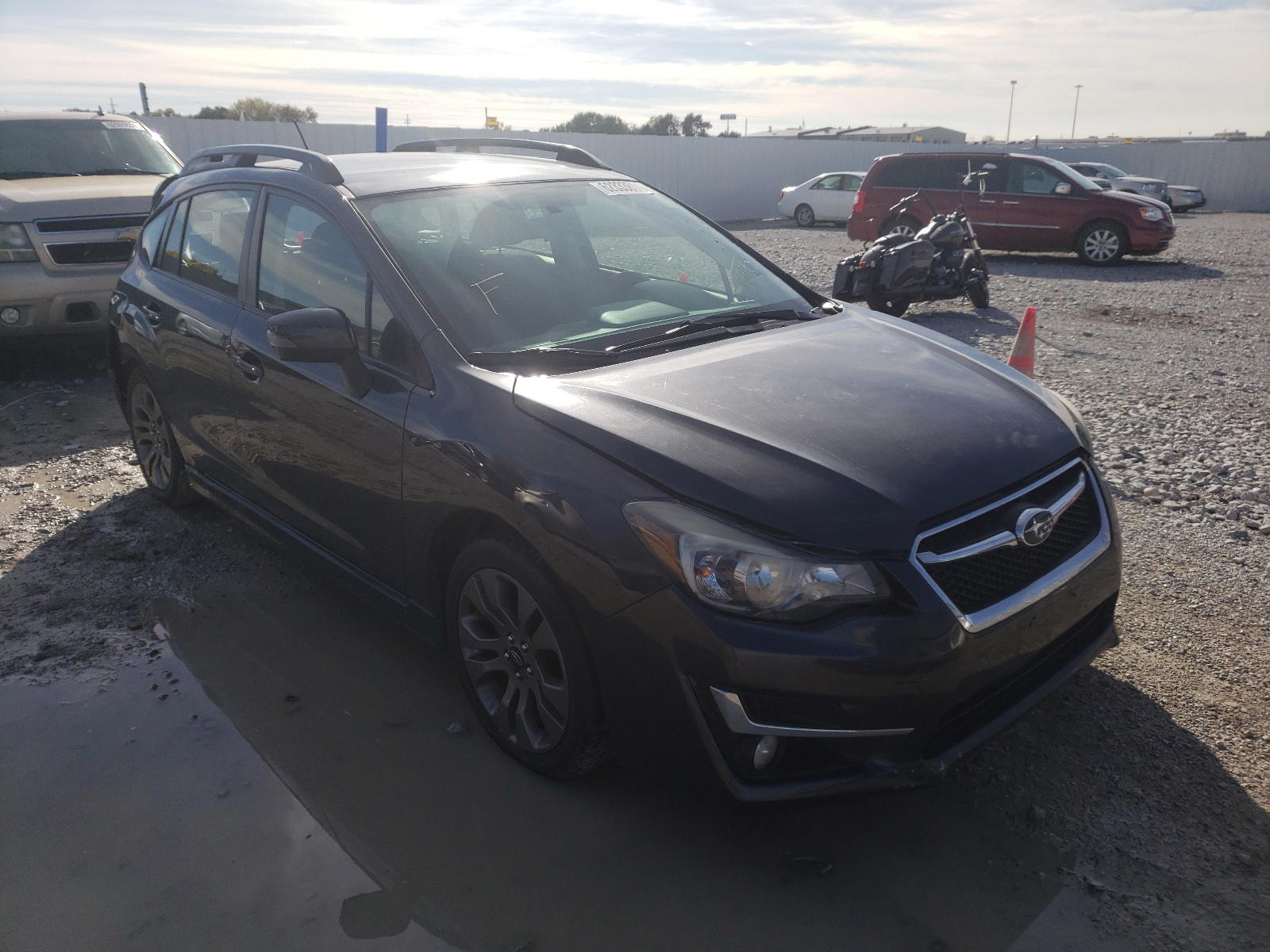SUBARU IMPREZA SE 2015 with VIN JF1GPAT68F8201337 - Photo from auction