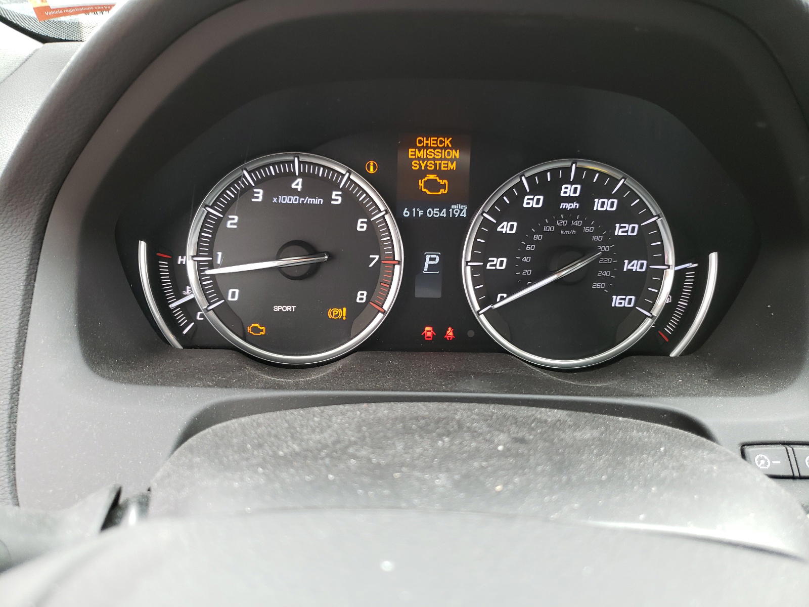 Photo 8 from auction – 2015 ACURA TLX with VIN 19UUB1F35FA002379