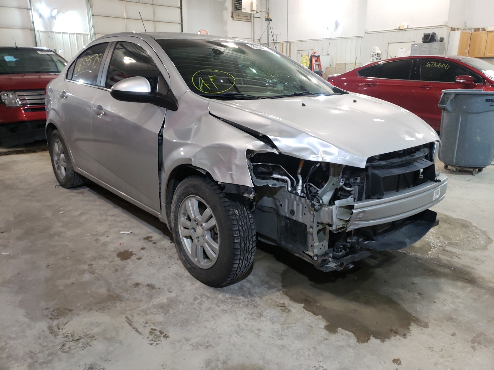 CHEVROLET SONIC LT 2015 with VIN 1G1JC5SH3F4114368 - Photo from auction