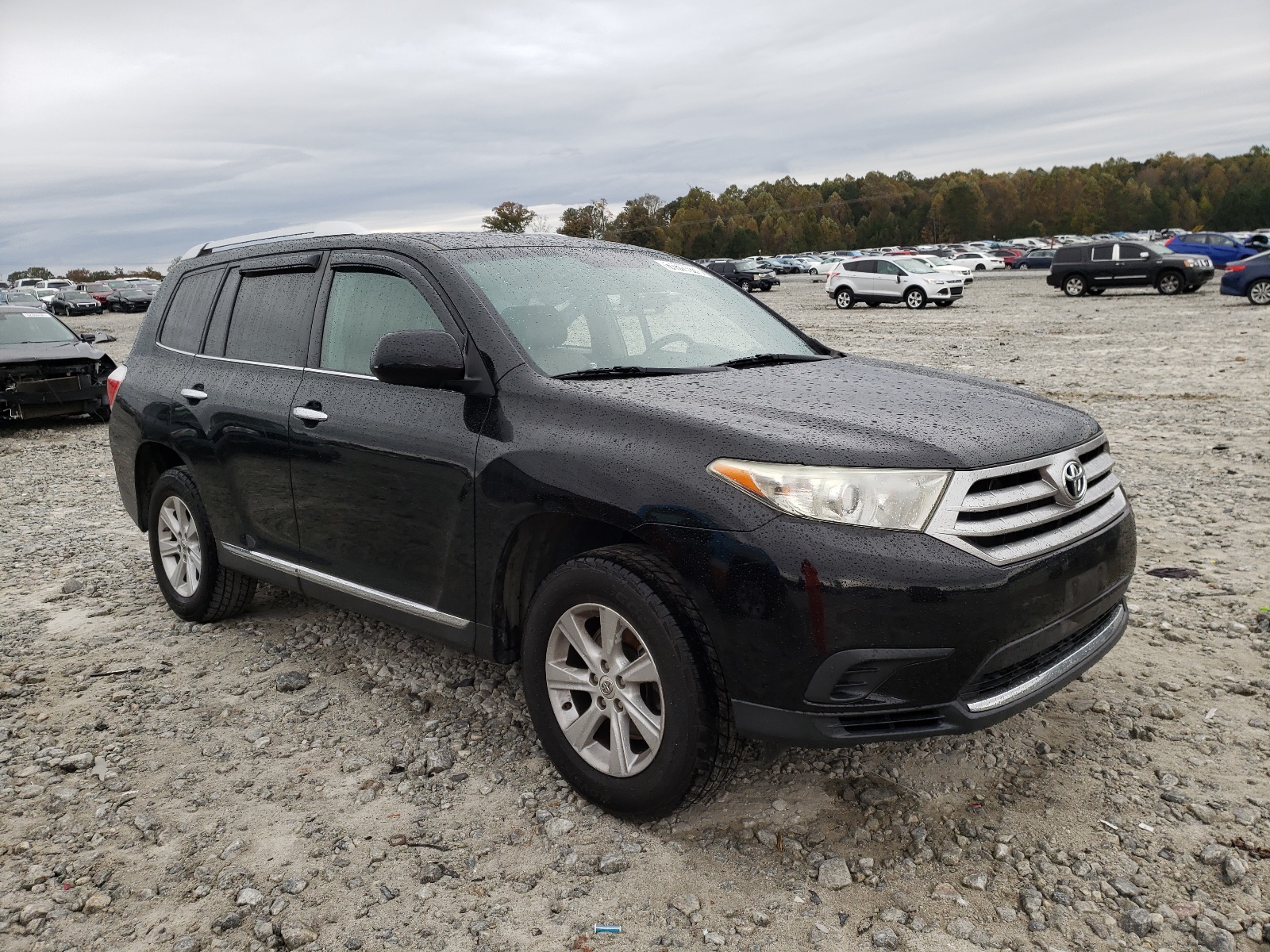 TOYOTA HIGHLANDER 2013 with VIN 5TDZK3EH1DS092742 - Photo from auction