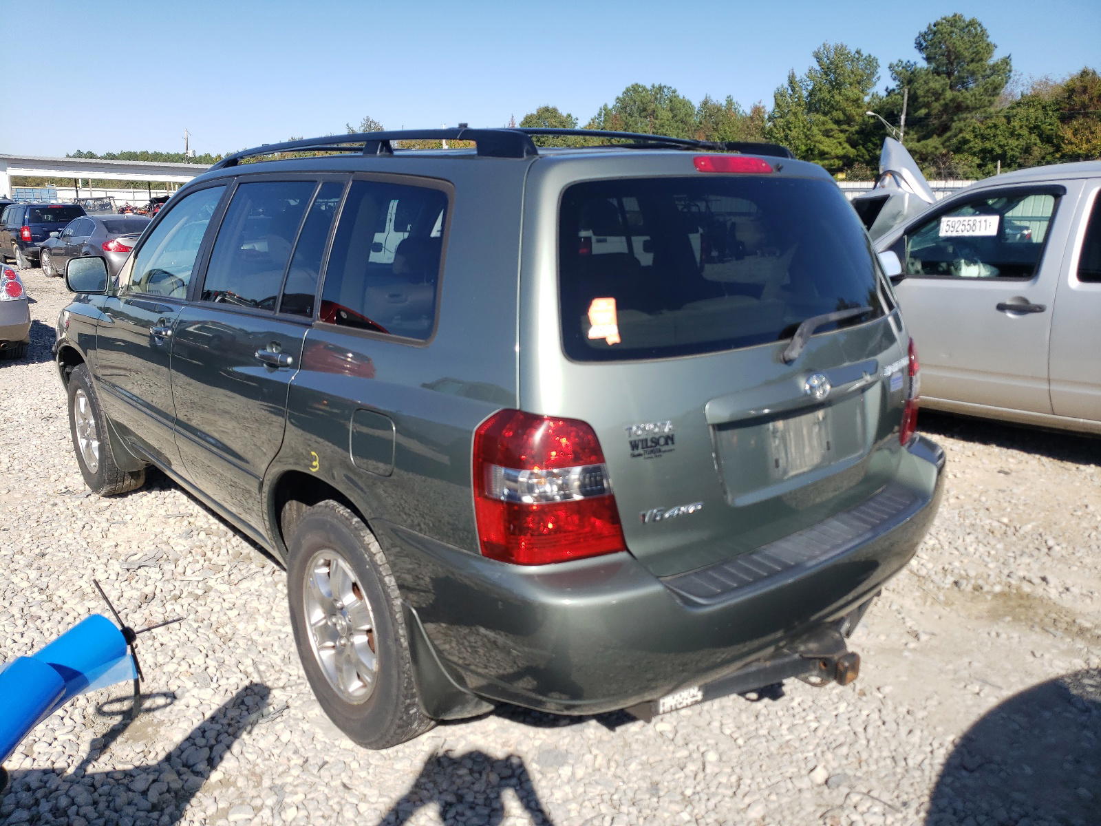 Photo 3 from auction – 2006 TOYOTA HIGHLANDER with VIN JTEEP21A860166162