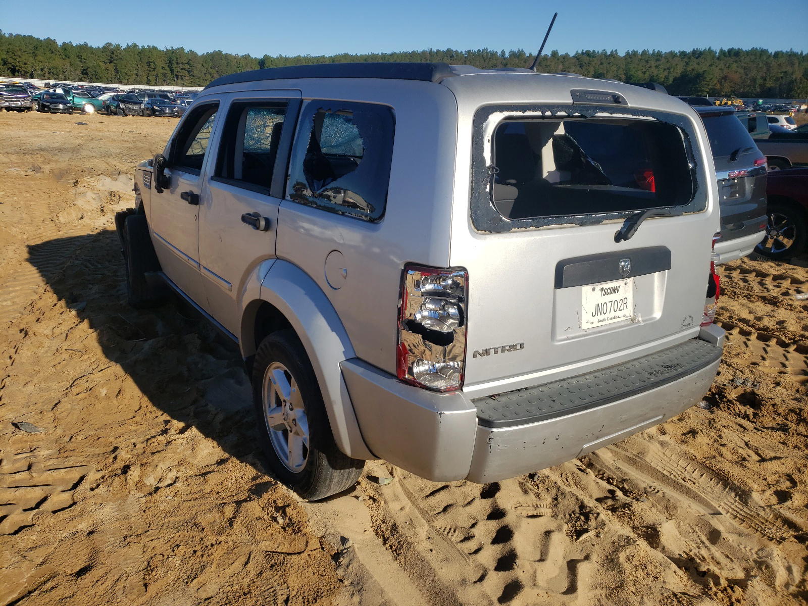 Photo 3 from auction – 2008 DODGE NITRO SXT with VIN 1D8GT28K48W104265