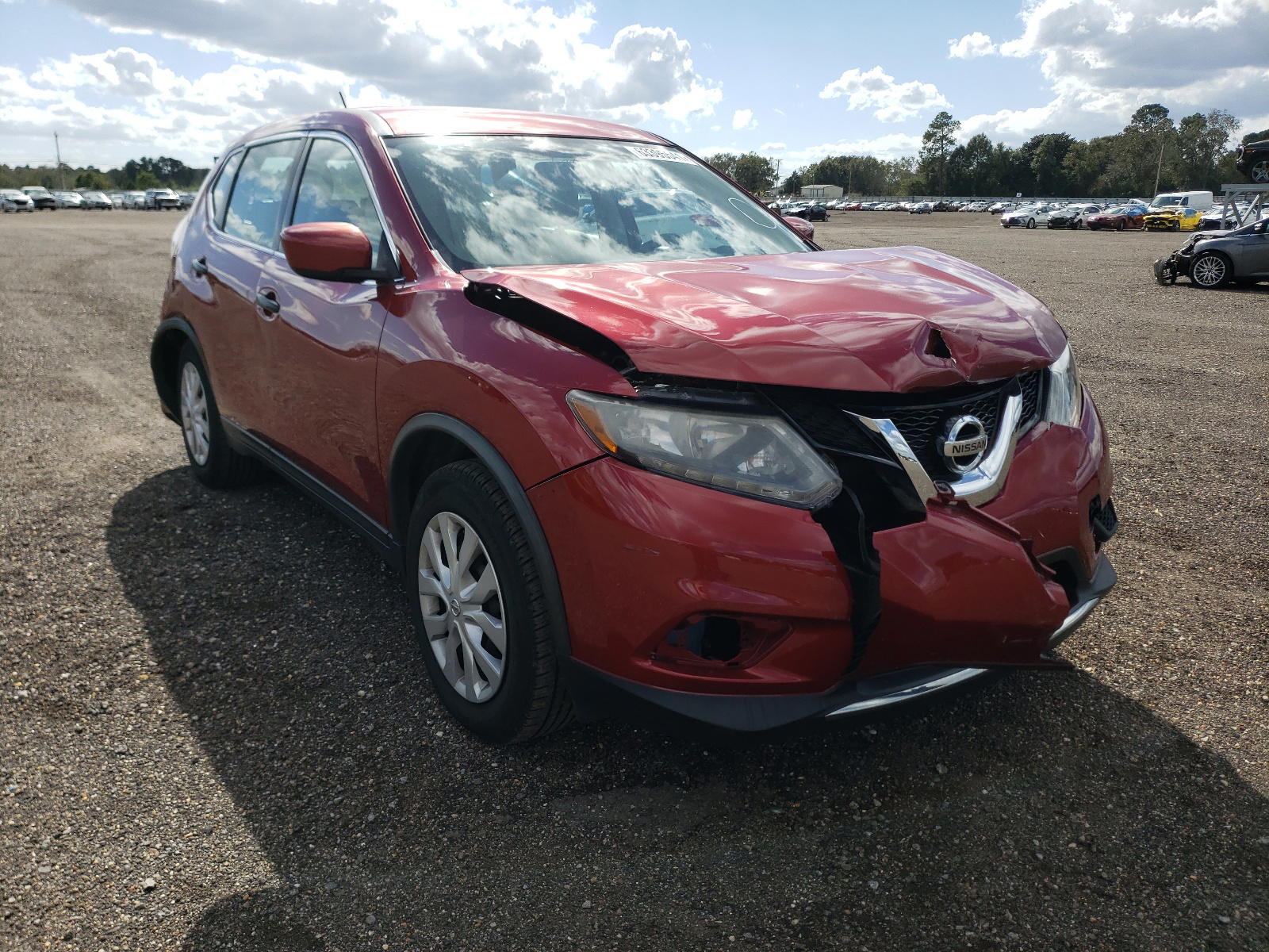 NISSAN ROGUE S/SL 2016 with VIN KNMAT2MT5GP605189 - Photo from auction