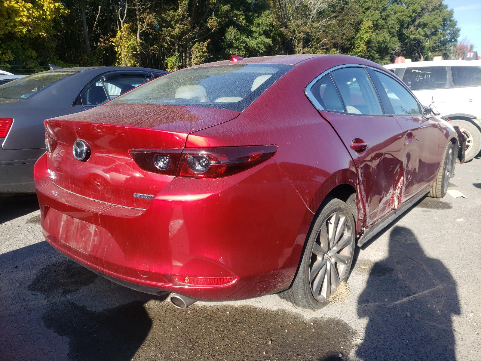 Photo 4 from auction – 2020 MAZDA 3 PREFERRE with VIN 3MZBPBDM1LM129800