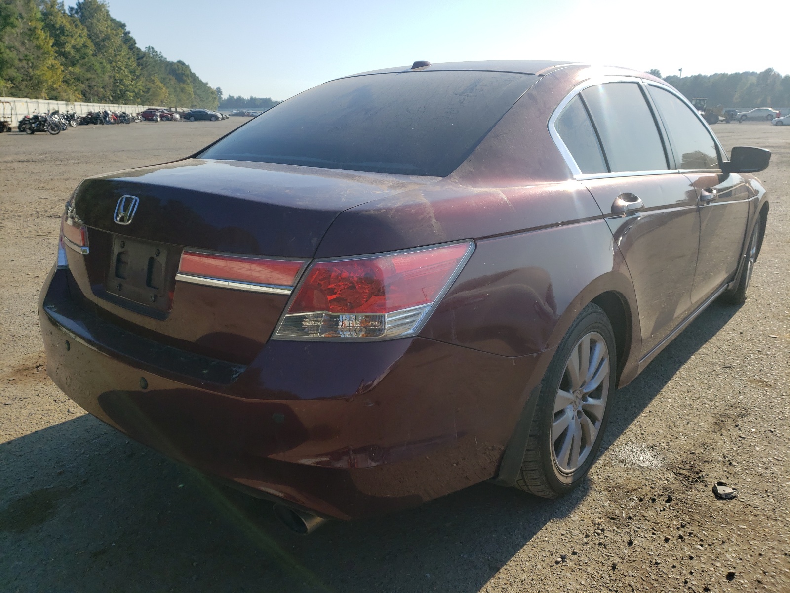 Photo 4 from auction – 2012 HONDA ACCORD EXL with VIN 1HGCP2F8XCA219730