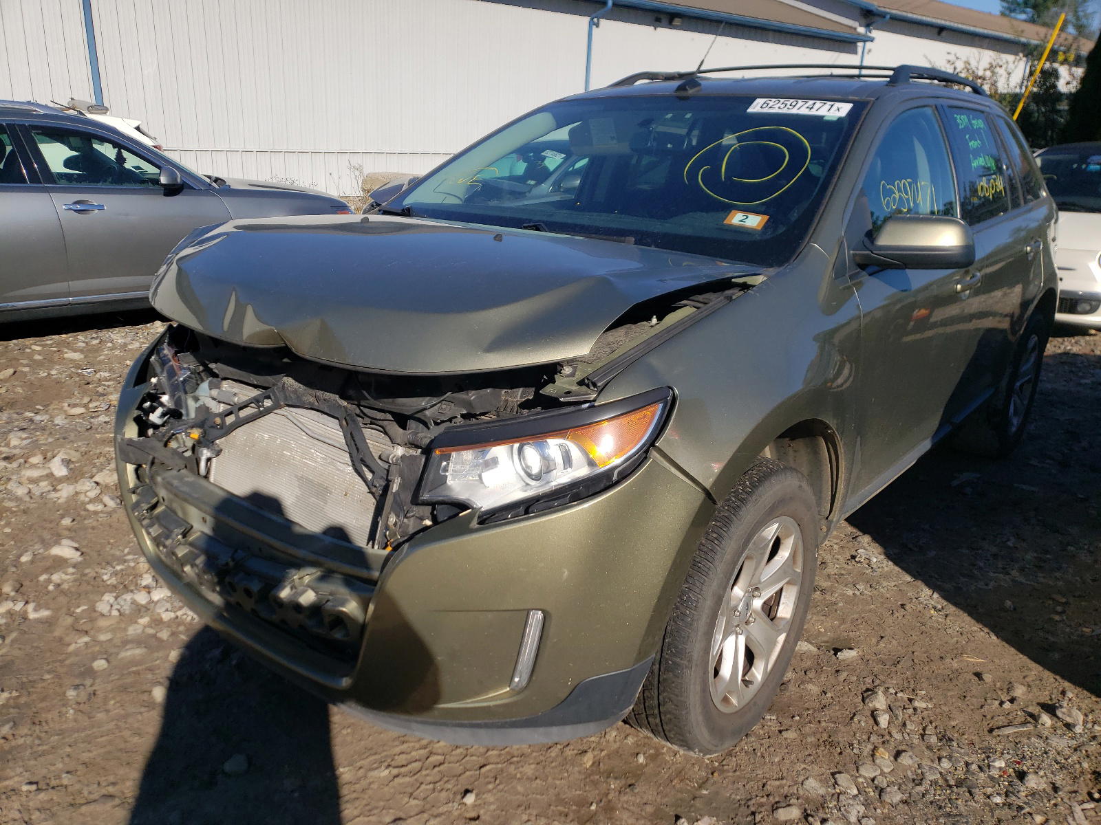 Photo 2 from auction – 2012 FORD EDGE SEL with VIN 2FMDK4JC3CBA85541