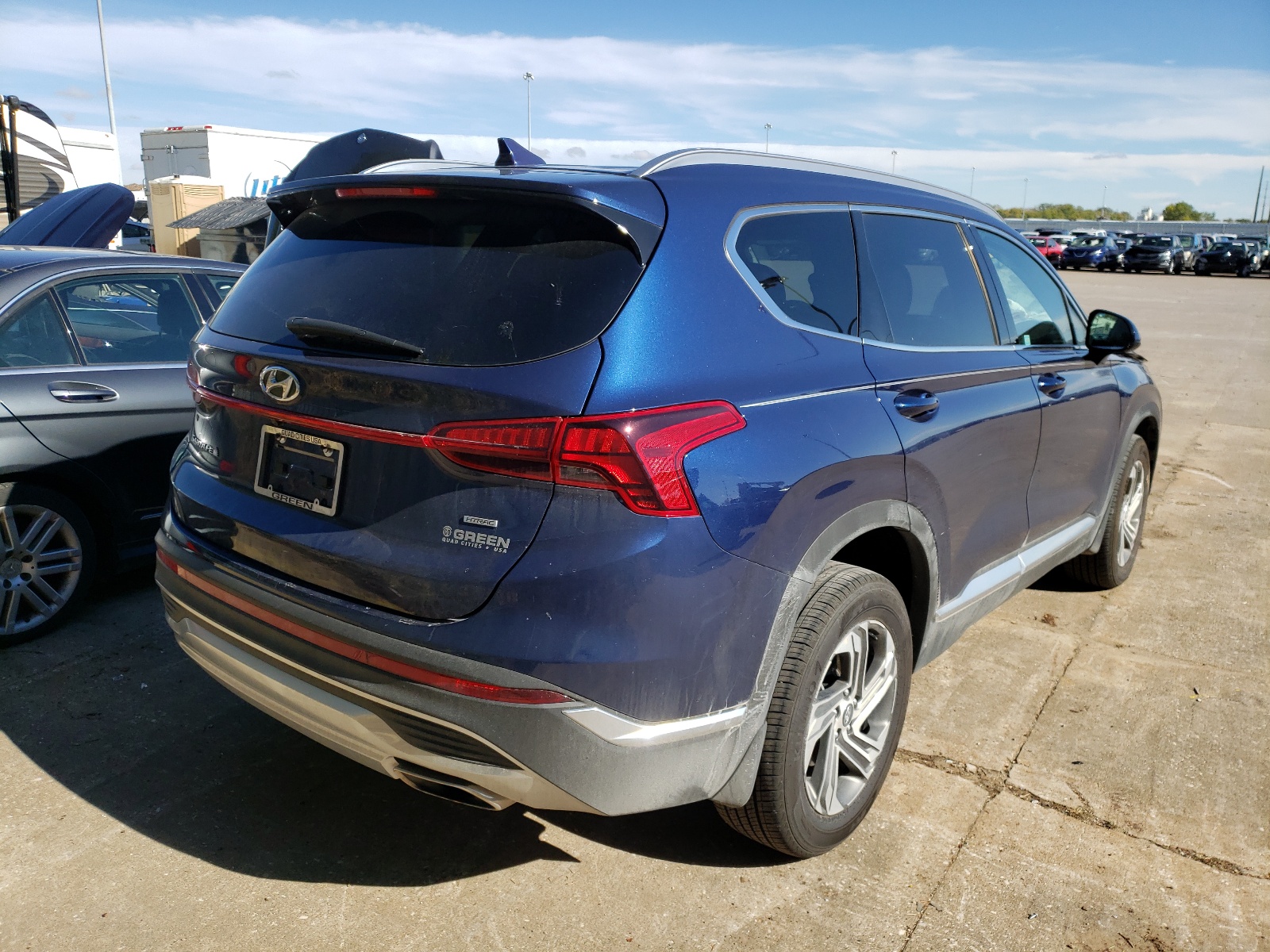 Photo 4 from auction – 2021 HYUNDAI SANTA FE S with VIN 5NMS2DAJ2MH356926