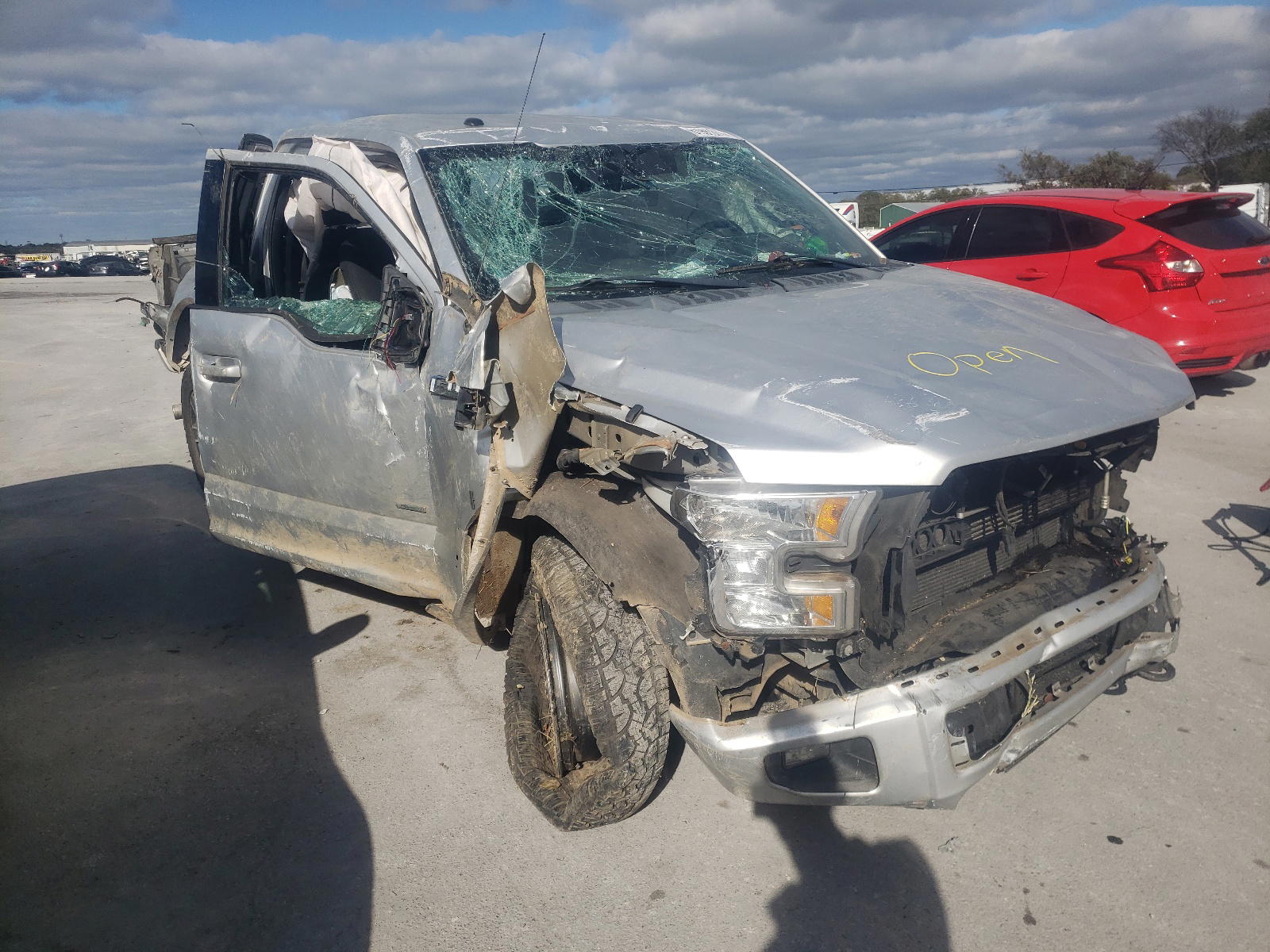 FORD F150 SUPER 2015 with VIN 1FTEX1EP8FFA47554 - Photo from auction