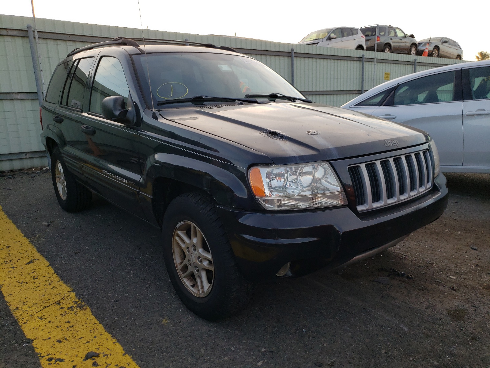 JEEP GRAND CHER 2004 with VIN 1J4GW48S94C125832 - Photo from auction