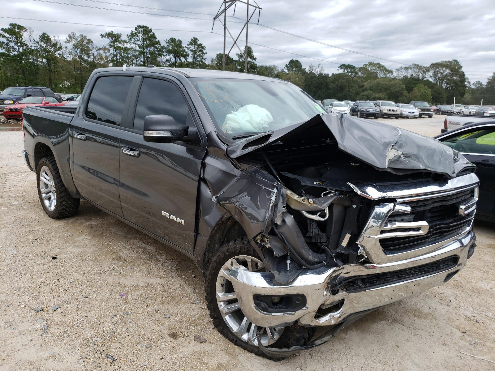 RAM 1500 BIG H 2019 with VIN 1C6SRFFT1KN575823 - Photo from auction