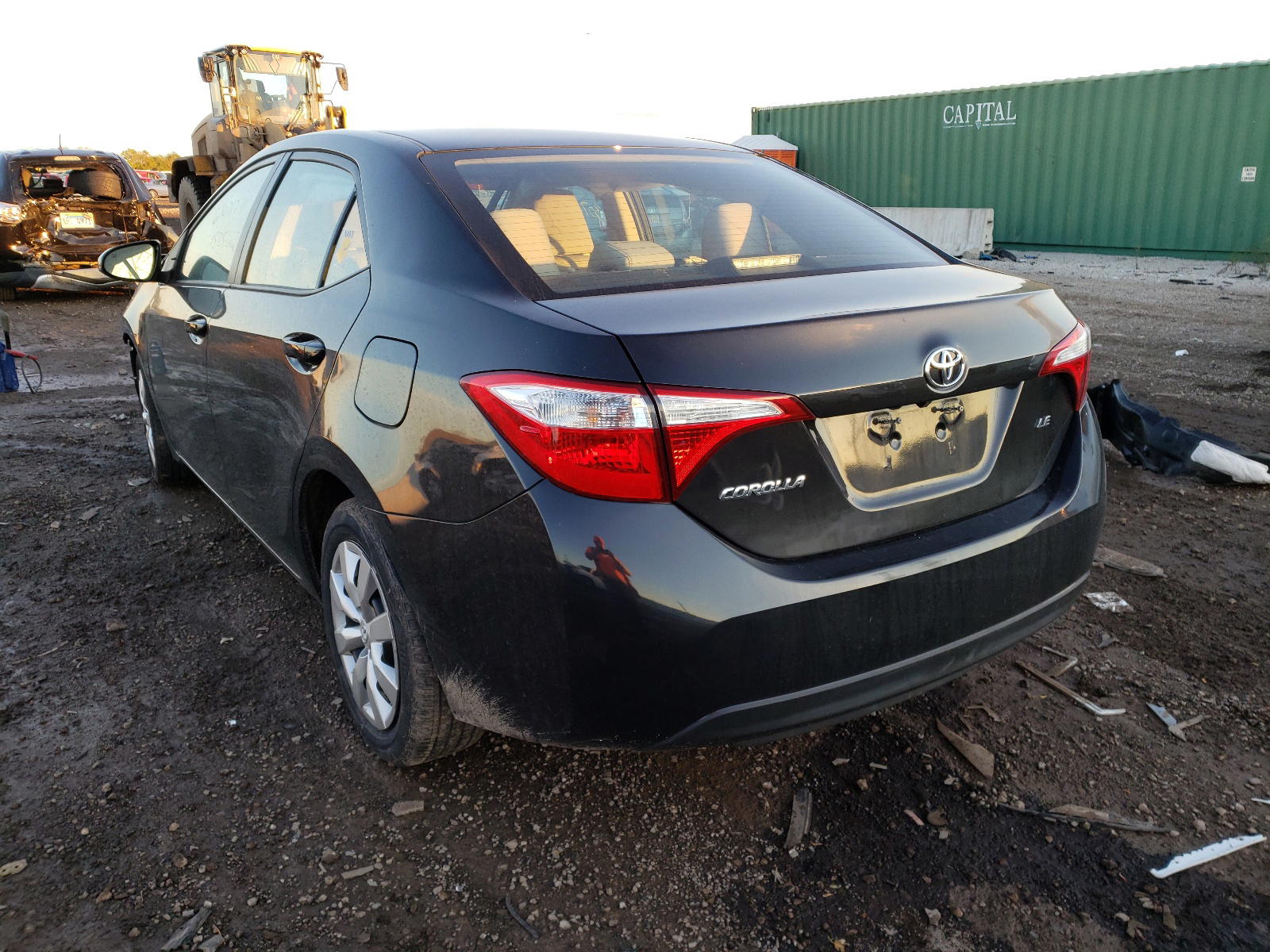 Photo 3 from auction – 2014 TOYOTA COROLLA L with VIN 5YFBURHE3EP086239