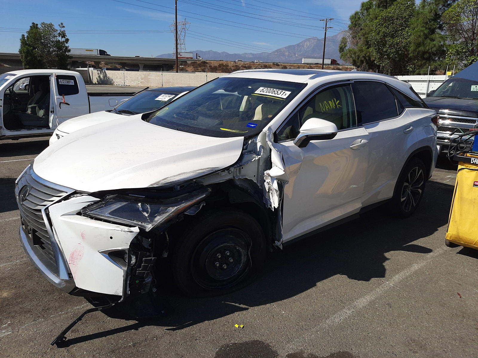 Photo 2 from auction – 2019 LEXUS RX 350 BAS with VIN 2T2ZZMCA4KC135169