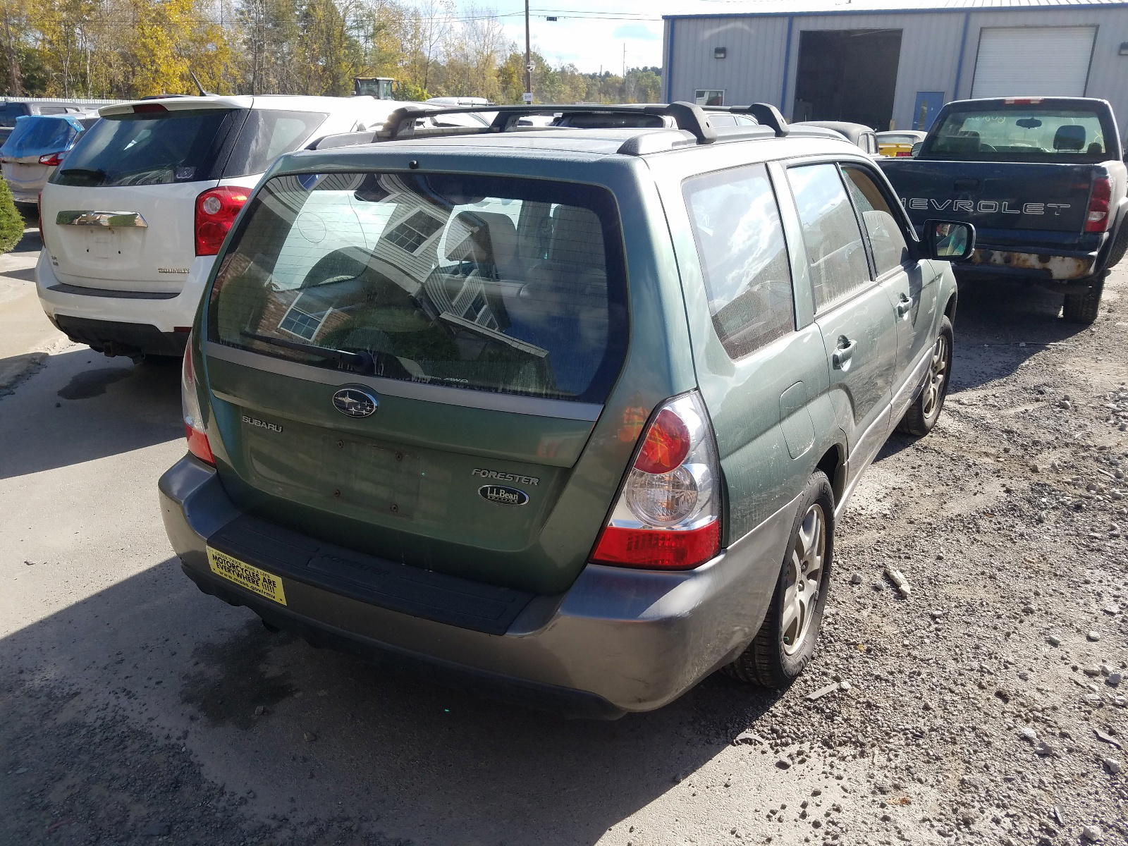 Photo 4 from auction – 2006 SUBARU FORESTER with VIN JF1SG67666H739522