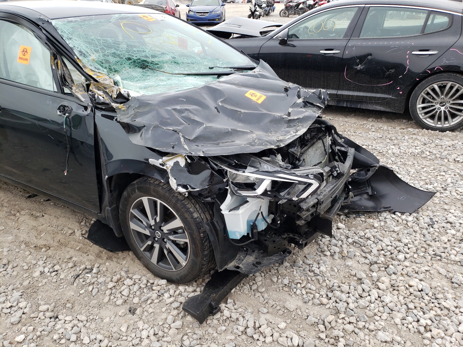Photo 9 from auction – 2021 NISSAN VERSA SV with VIN 3N1CN8EV6ML837154