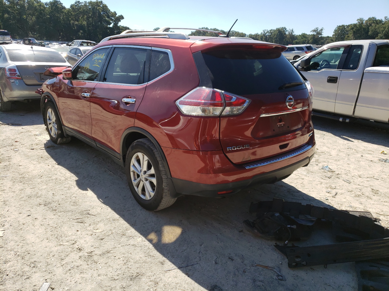 Photo 3 from auction – 2014 NISSAN ROGUE S with VIN 5N1AT2ML5EC812830