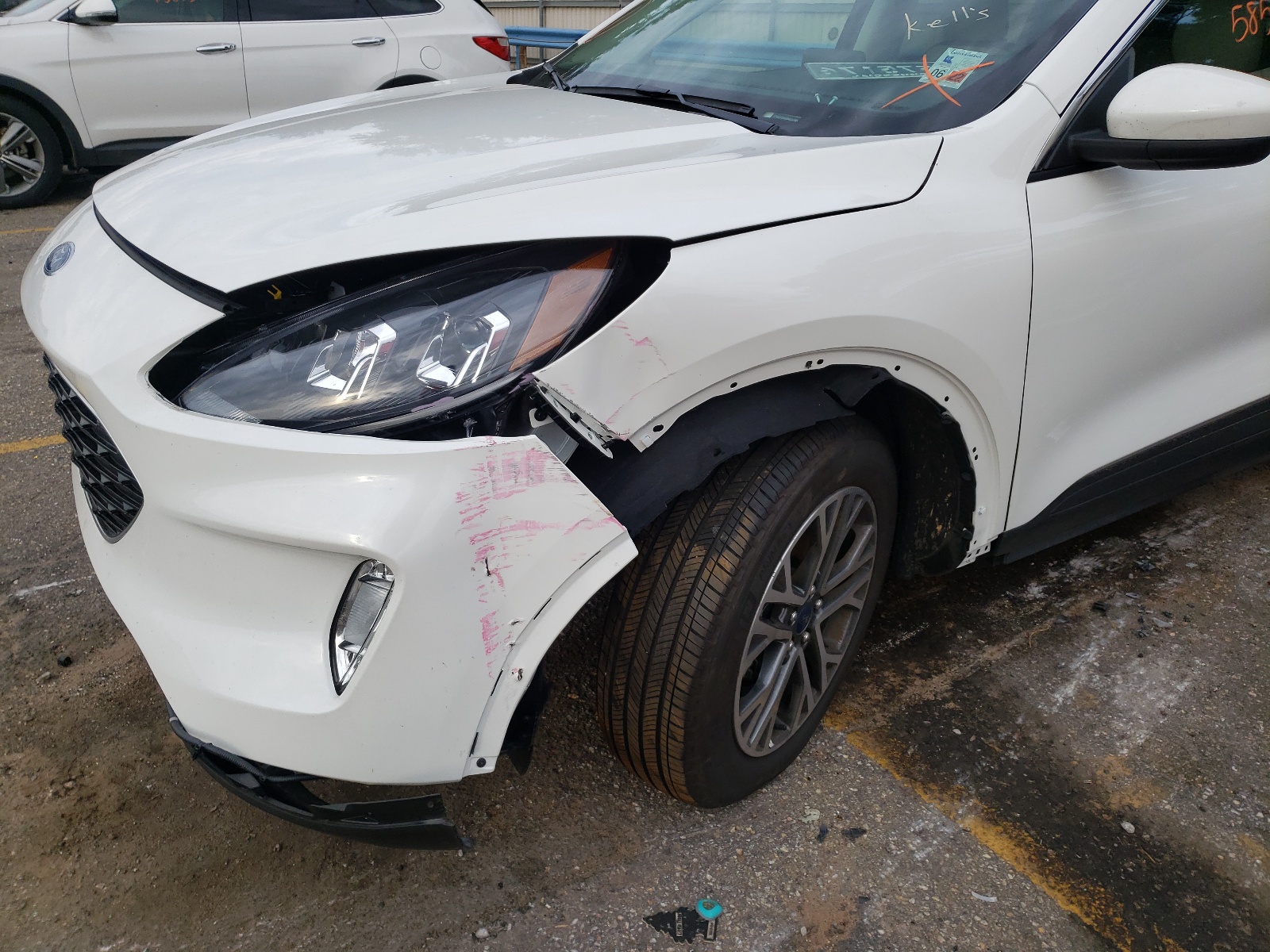 Photo 9 from auction – 2021 FORD ESCAPE SEL with VIN 1FMCU9H65MUA70585