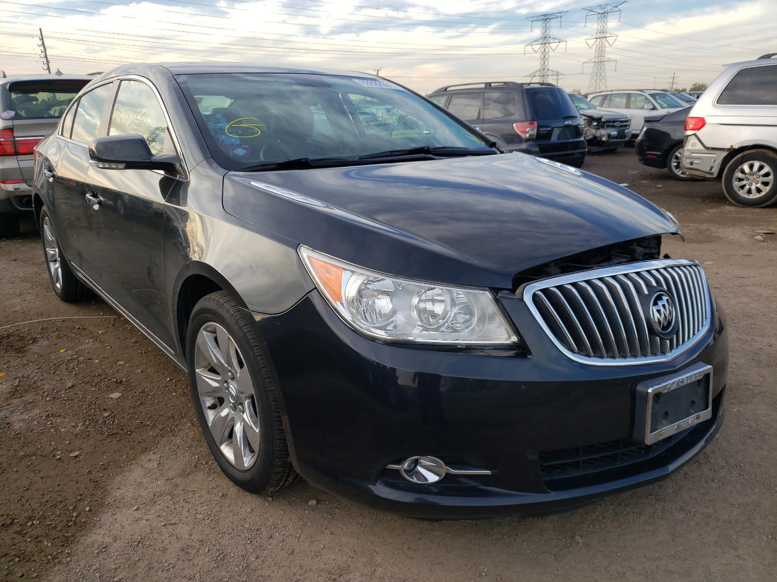 BUICK LACROSSE P 2013 with VIN 1G4GF5E39DF233984 - Photo from auction