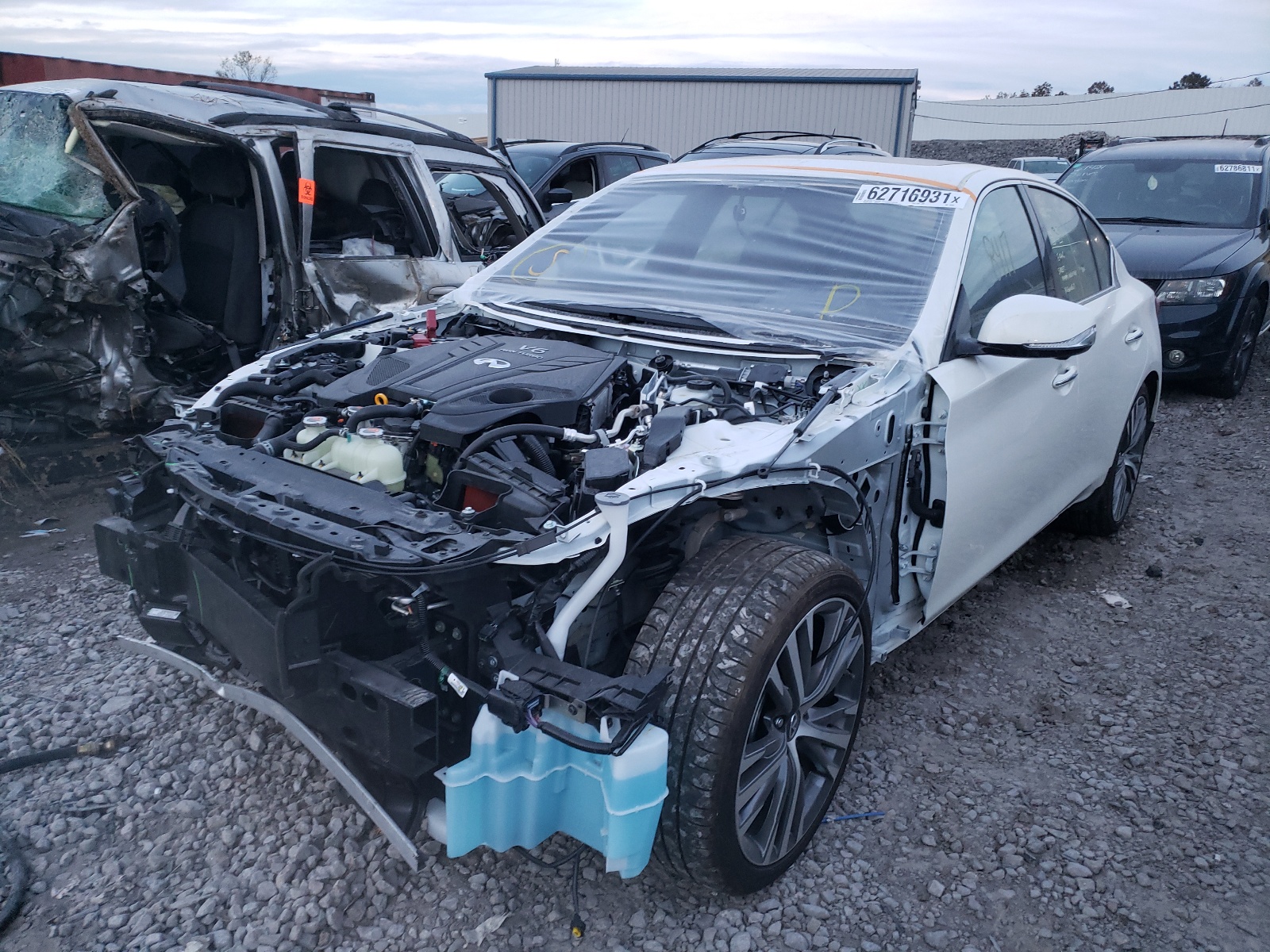 Photo 2 from auction – 2021 INFINITI Q50 SENSOR with VIN JN1EV7CP2MM701293