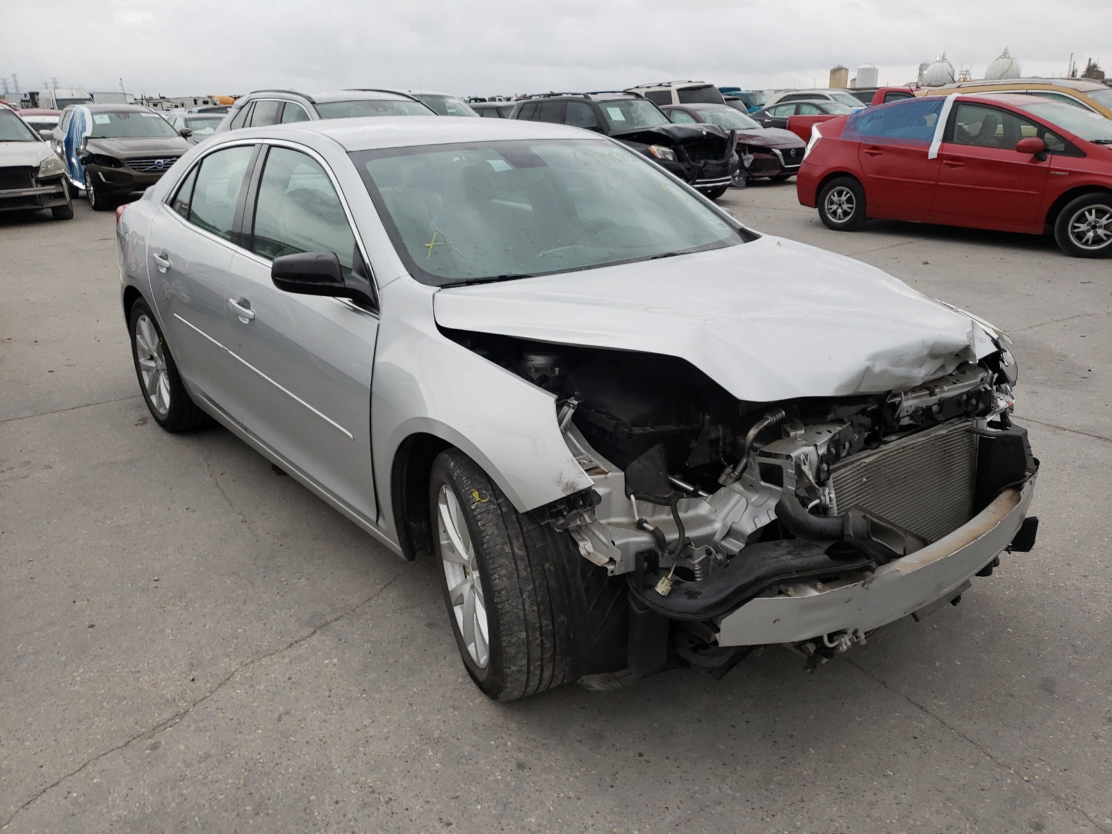 CHEVROLET MALIBU LS 2014 with VIN 1G11B5SL5EF145891 - Photo from auction