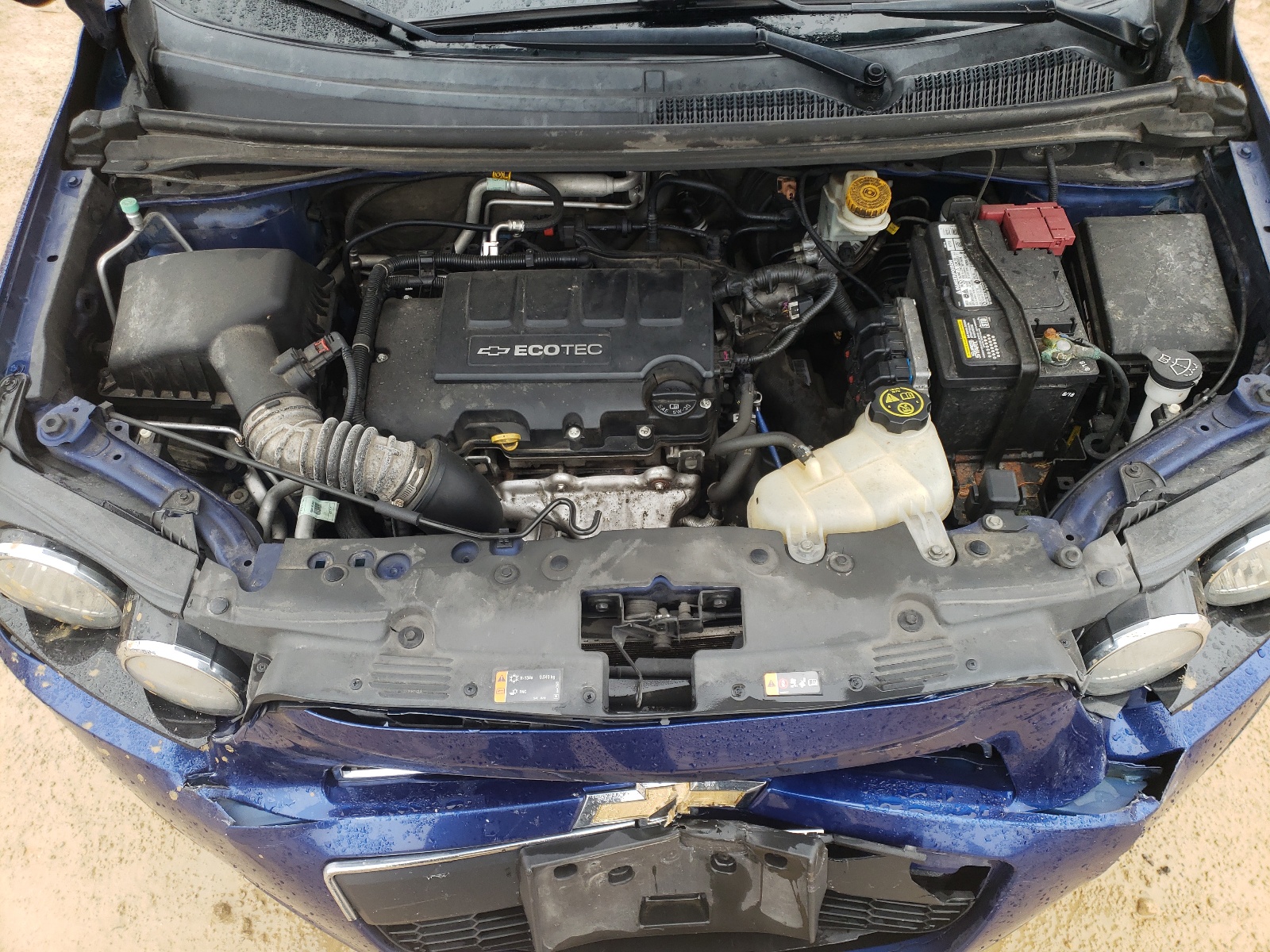 Photo 7 from auction – 2013 CHEVROLET SONIC LT with VIN 1G1JC5SB4D4250632