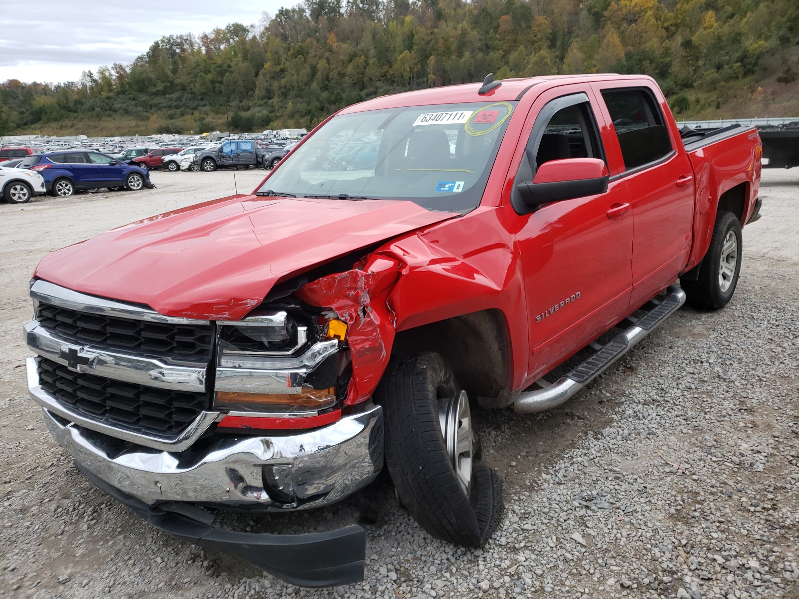 Photo 2 from auction – 2017 CHEVROLET SILVERADO with VIN 3GCUKREC9HG428336