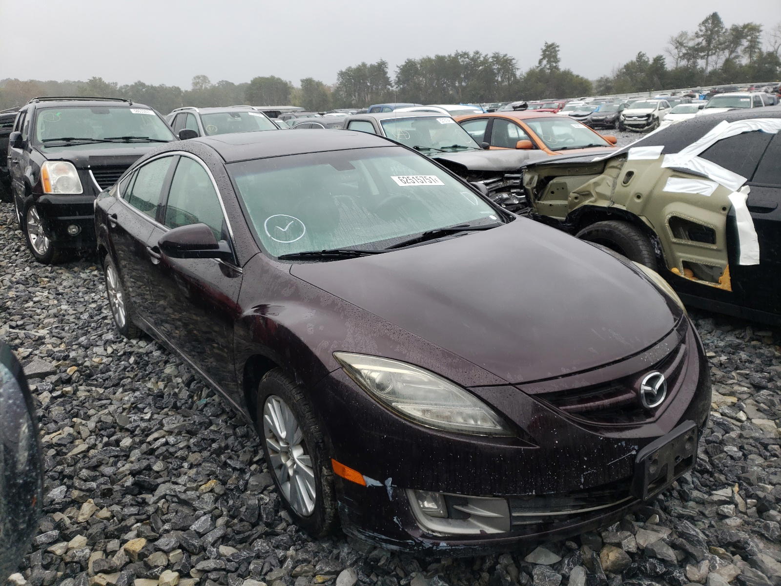 MAZDA 6 I 2009 with VIN 1YVHP82A295M04818 - Photo from auction