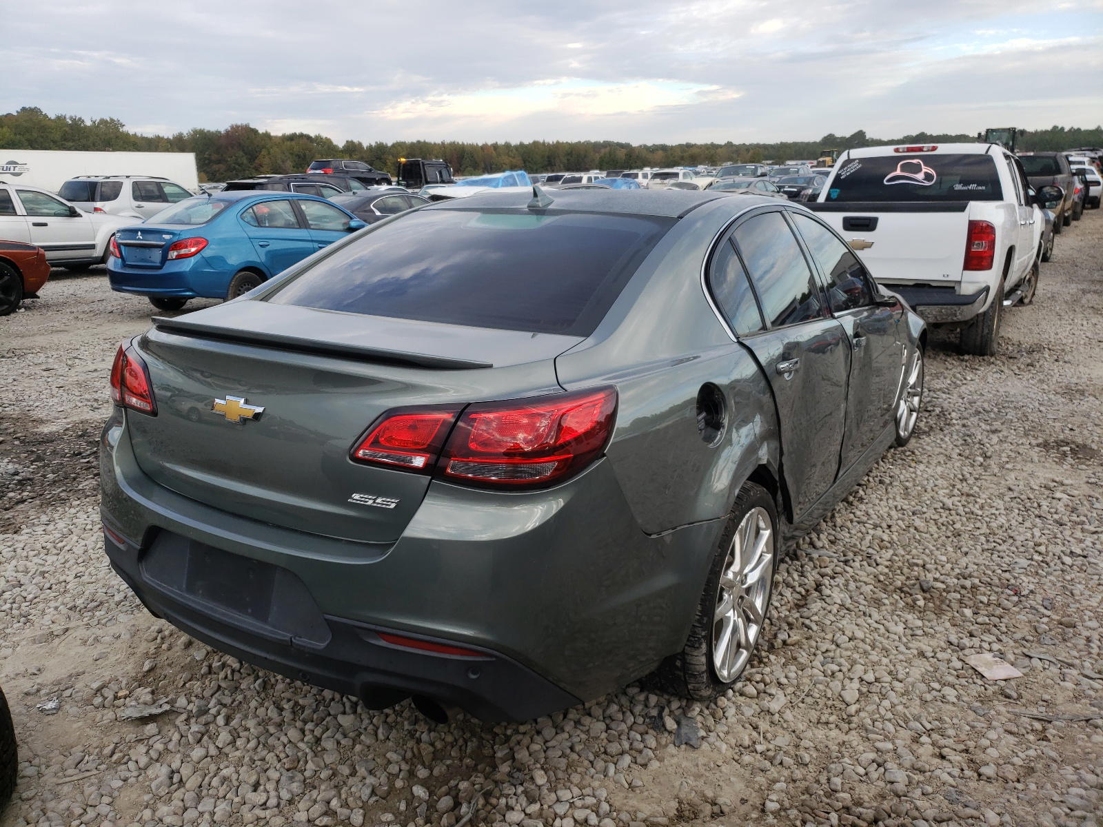 Photo 4 from auction – 2014 CHEVROLET SS with VIN 6G3F15RW5EL962833