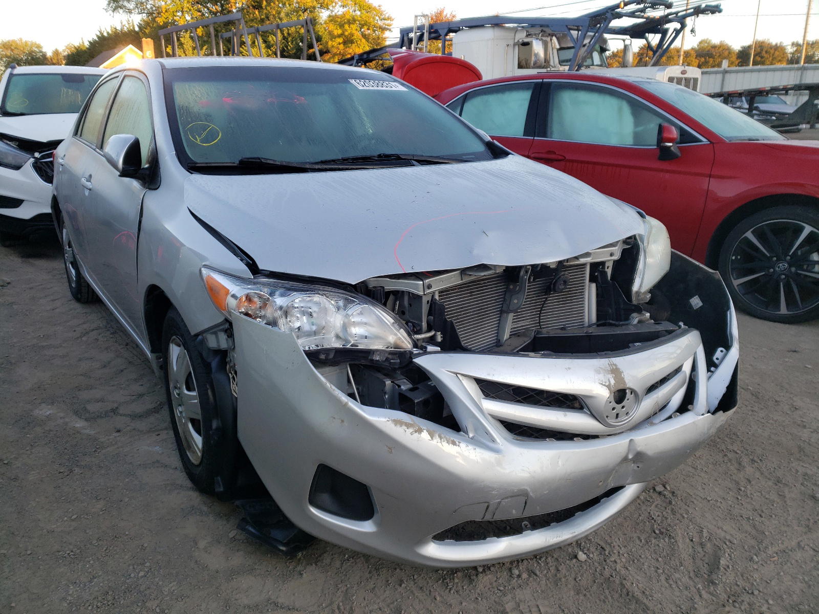 TOYOTA COROLLA BA 2011 with VIN JTDBU4EE5BJ108328 - Photo from auction