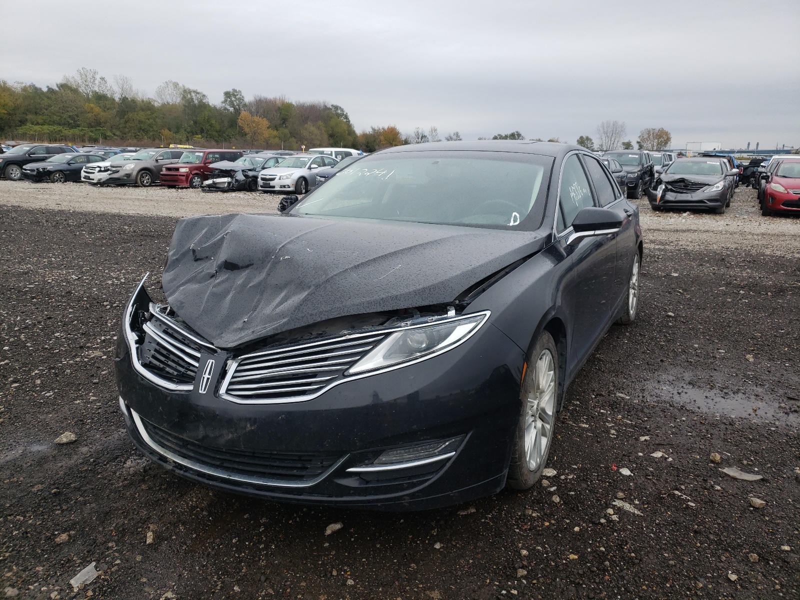 Photo 2 from auction – 2014 LINCOLN MKZ HYBRID with VIN 3LN6L2LU6ER815415