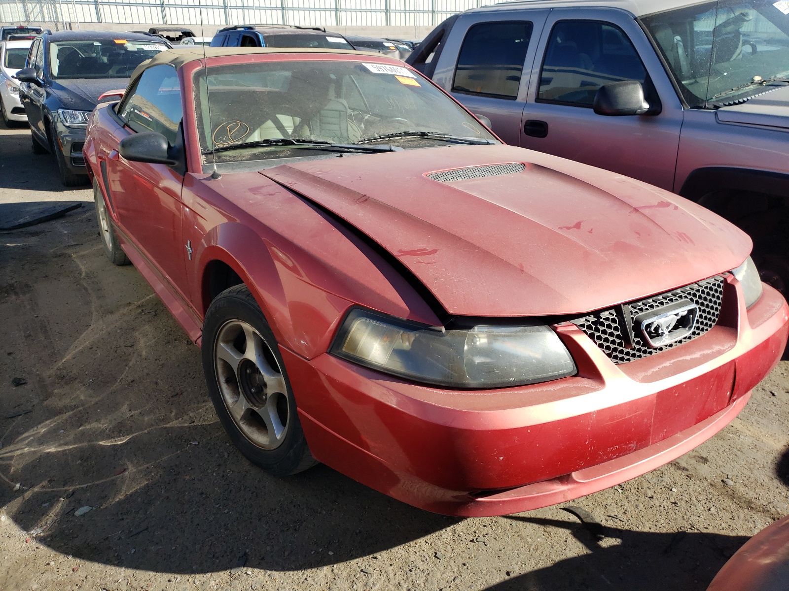 Photo 1 from auction – 2001 FORD MUSTANG with VIN 1FAFP44421F144504