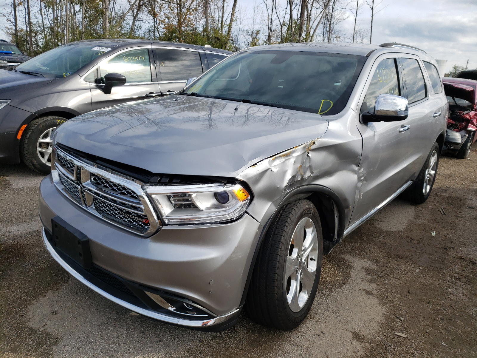 Photo 2 from auction – 2015 DODGE DURANGO SX with VIN 1C4RDHAG8FC916681