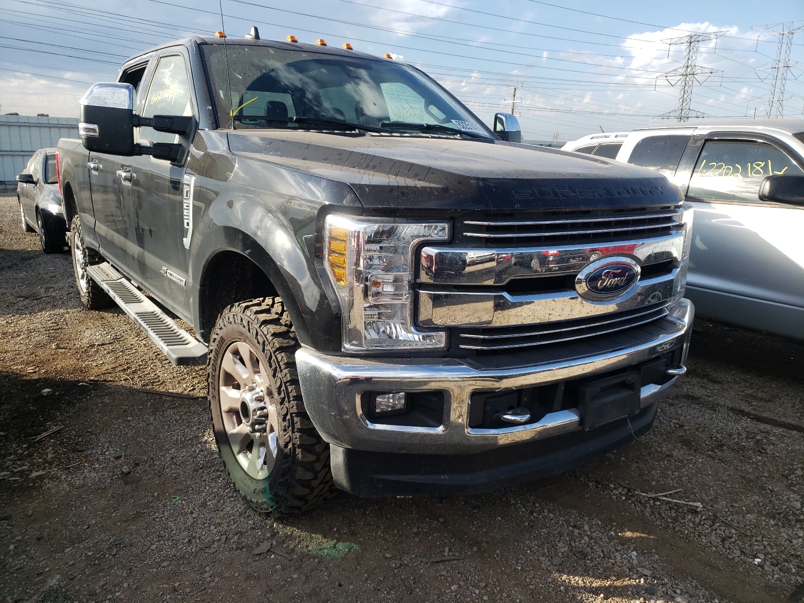 FORD F250 SUPER 2019 with VIN 1FT7W2BT9KEE19129 - Photo from auction