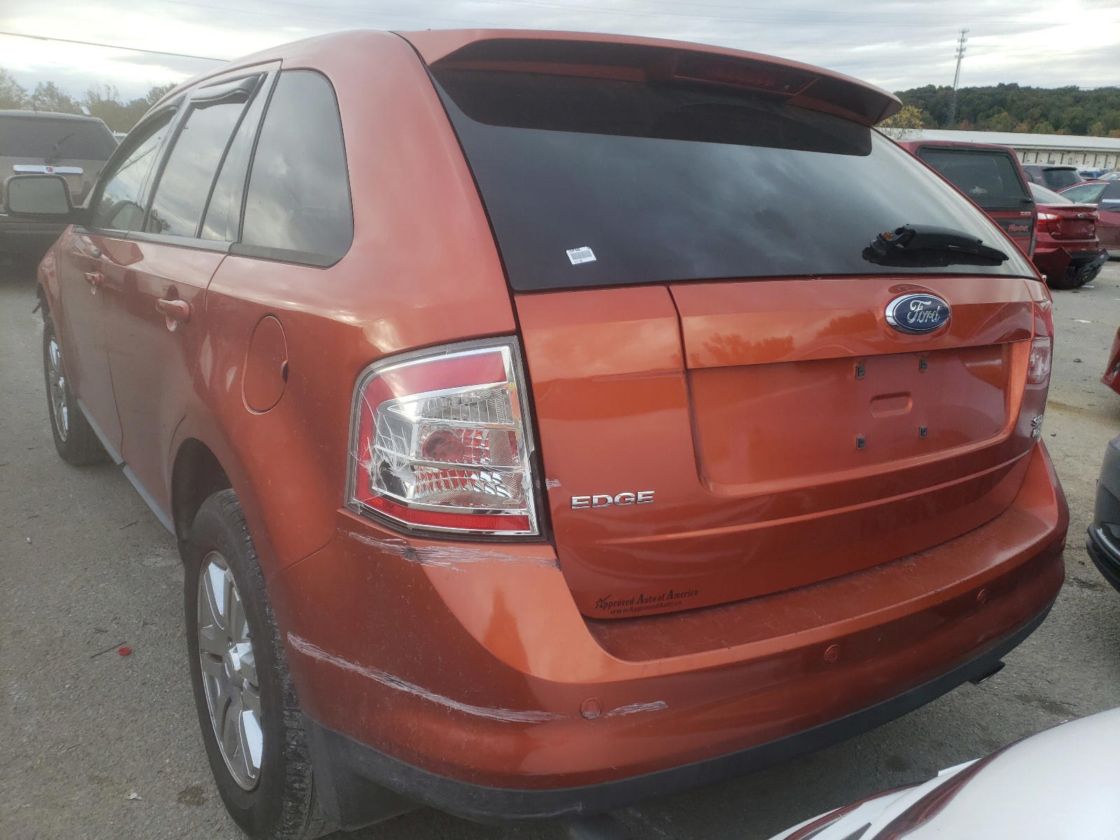 Photo 3 from auction – 2007 FORD EDGE SEL P with VIN 2FMDK49C87BA99297