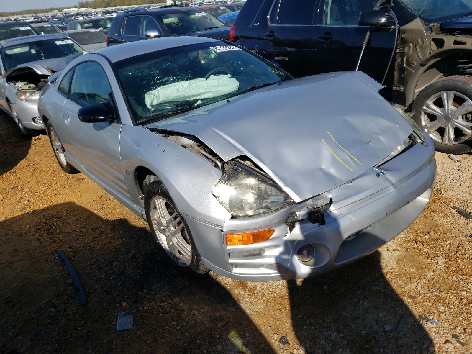 MITSUBISHI ECLIPSE GT 2003 with VIN 4A3AC84H33E043942 - Photo from auction