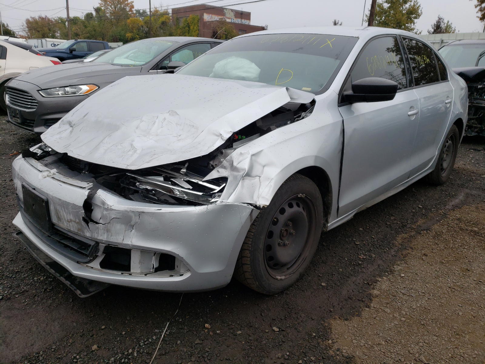Photo 2 from auction – 2012 VOLKSWAGEN JETTA BASE with VIN 3VW2K7AJ7CM393416