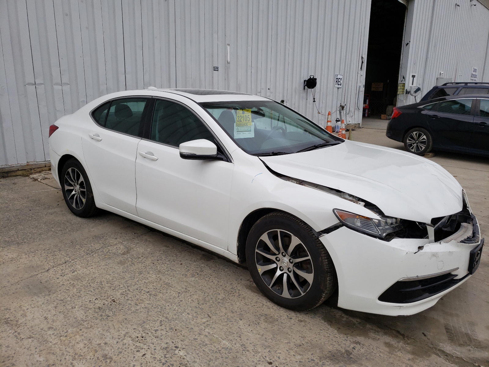 ACURA TLX 2015 with VIN 19UUB1F35FA002379 - Photo from auction