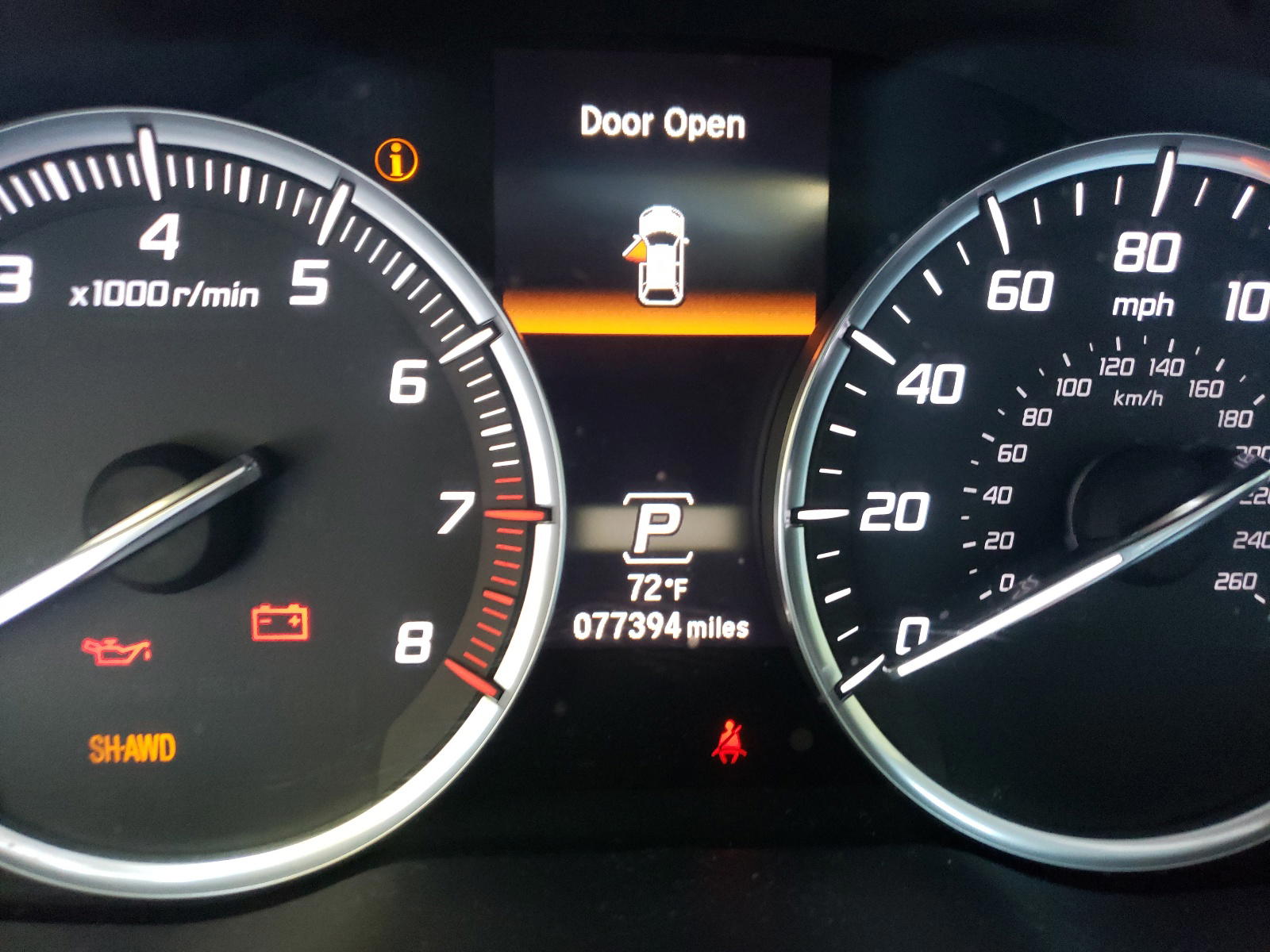 Photo 8 from auction – 2016 ACURA MDX with VIN 5FRYD4H23GB032200