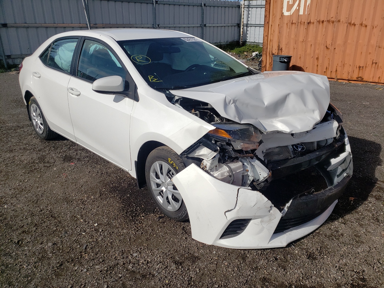 Photo 1 from auction – 2016 TOYOTA COROLLA L with VIN 2T1BURHE7GC493371