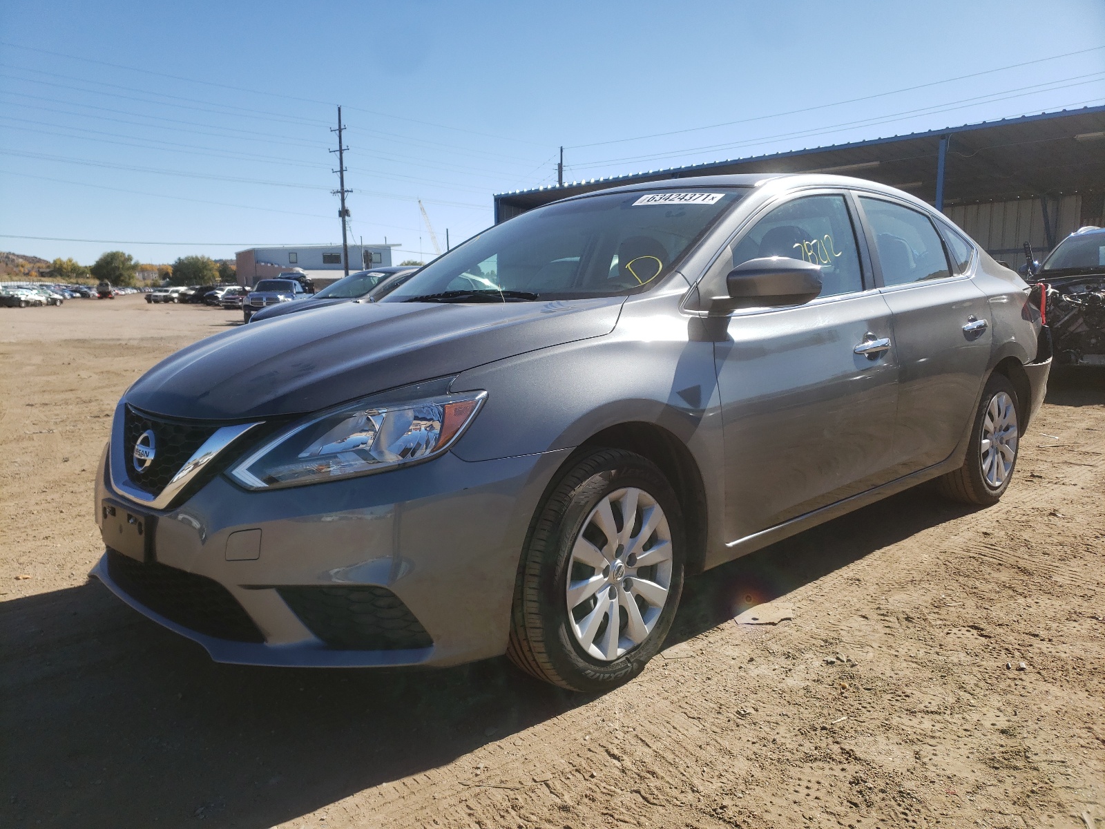 Photo 2 from auction – 2016 NISSAN SENTRA S with VIN 3N1AB7AP2GL652637