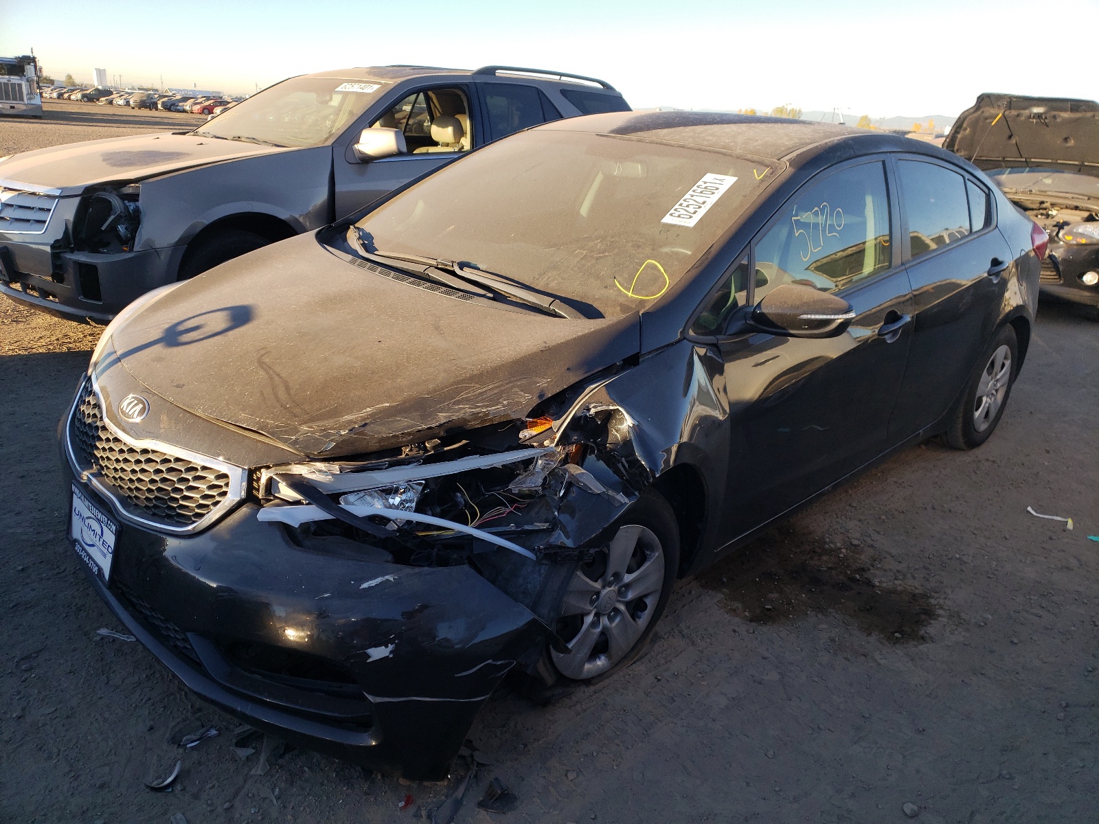 Photo 2 from auction – 2015 KIA FORTE LX with VIN KNAFX4A63F5411594