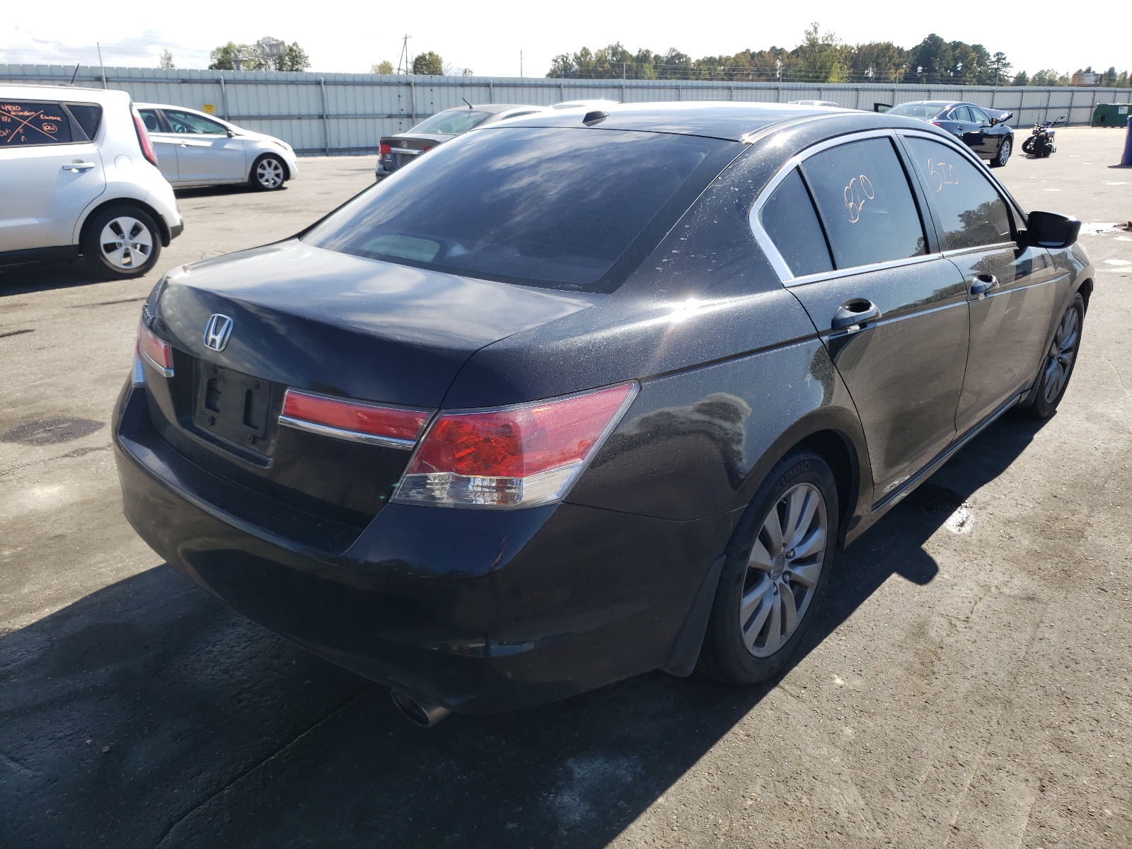 Photo 4 from auction – 2012 HONDA ACCORD EXL with VIN 1HGCP2F81CA145503