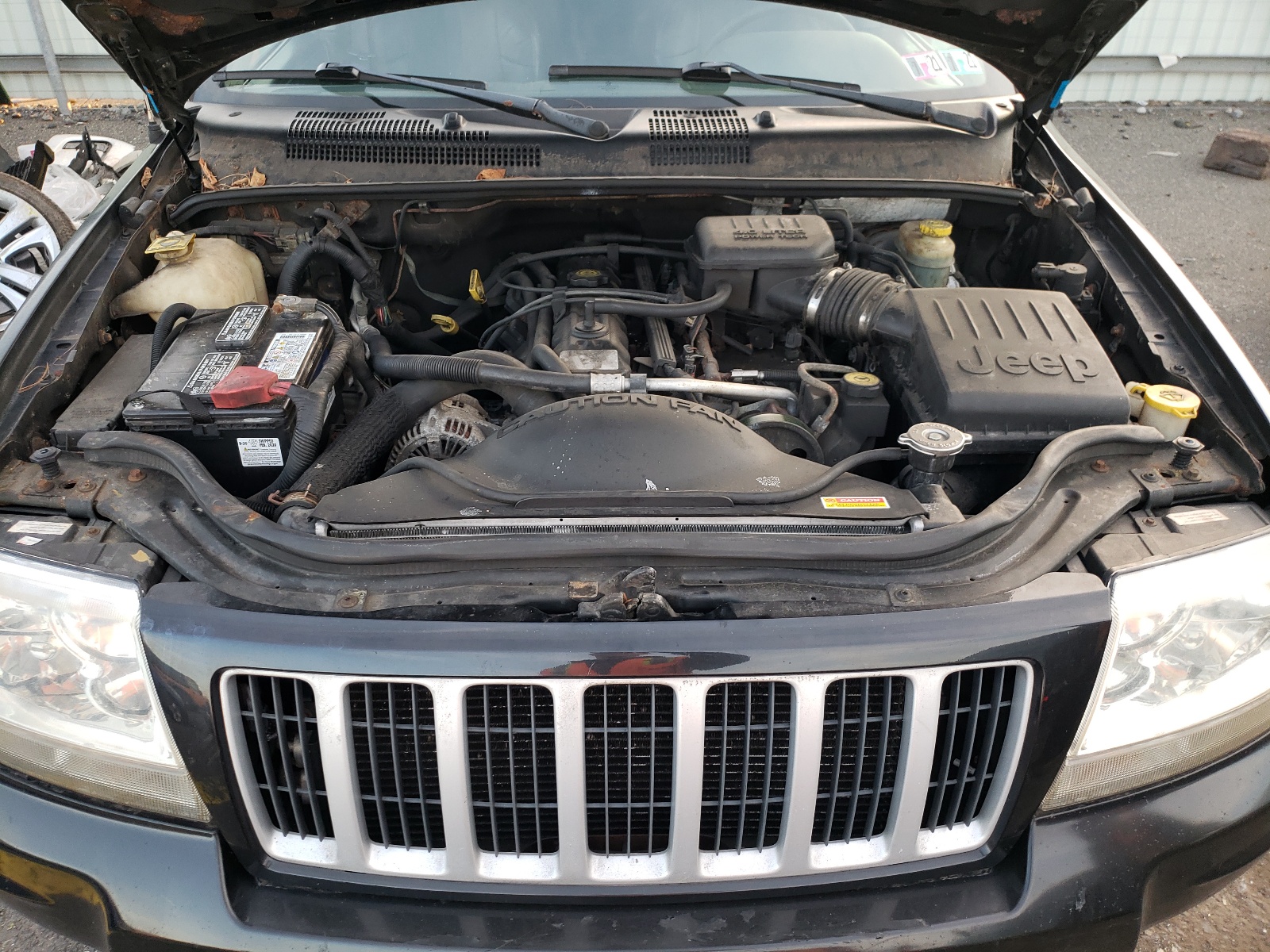 Photo 7 from auction – 2004 JEEP GRAND CHER with VIN 1J4GW48S94C125832
