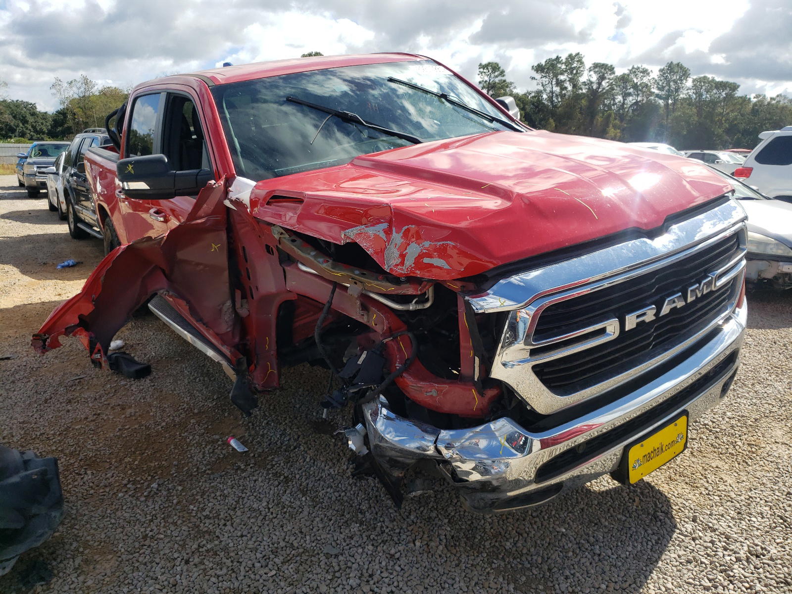Photo 9 from auction – 2019 RAM 1500 BIG H with VIN 1C6SRFFTXKN668761