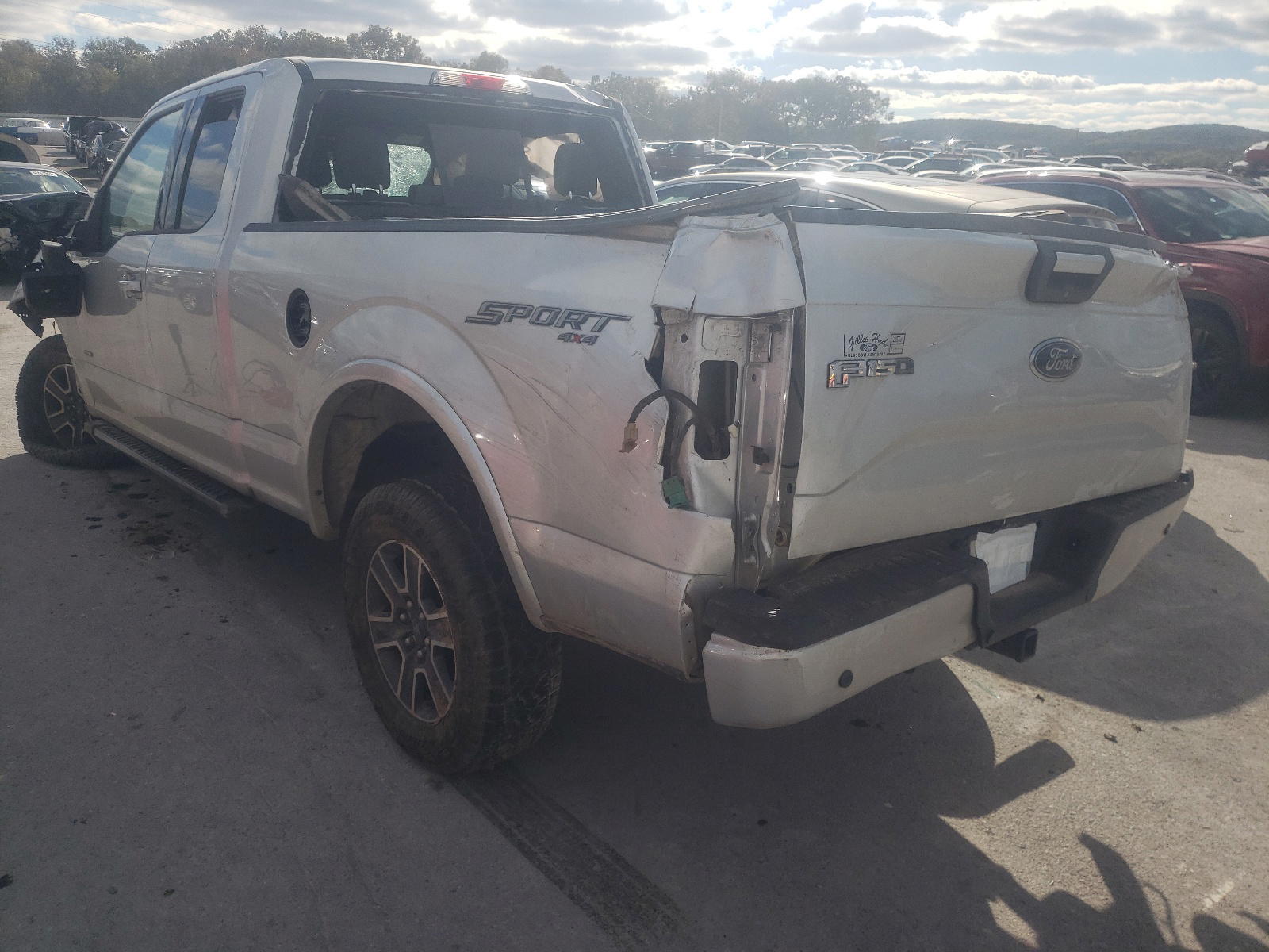 Photo 3 from auction – 2015 FORD F150 SUPER with VIN 1FTEX1EP8FFA47554