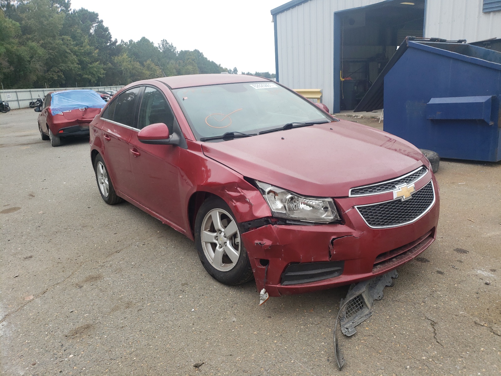 Photo 1 from auction – 2014 CHEVROLET CRUZE LT with VIN 1G1PC5SBXE7430837