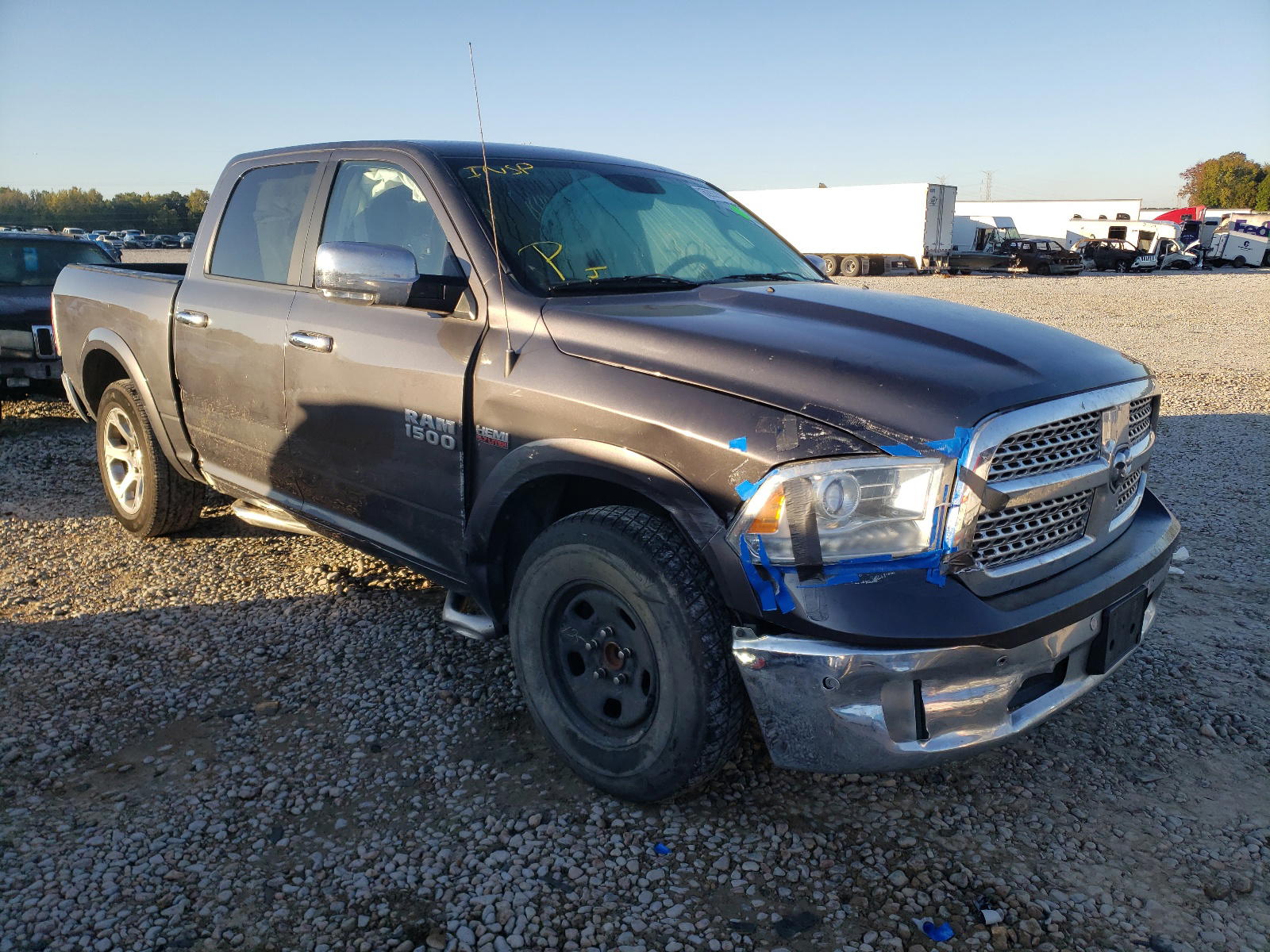 RAM 1500 LARAM 2014 with VIN 1C6RR6NT2ES458595 - Photo from auction