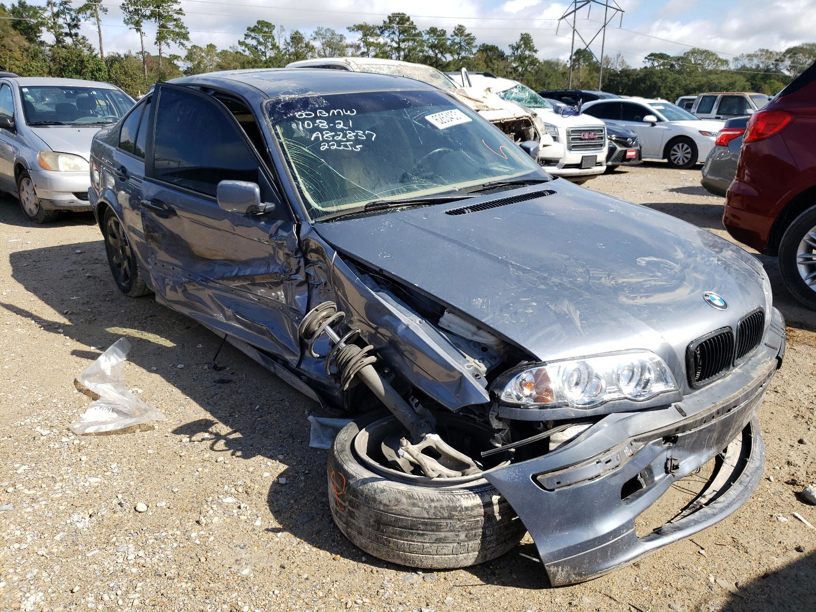BMW 323 I 1999 with VIN WBAAM3330XCA82837 - Photo from auction