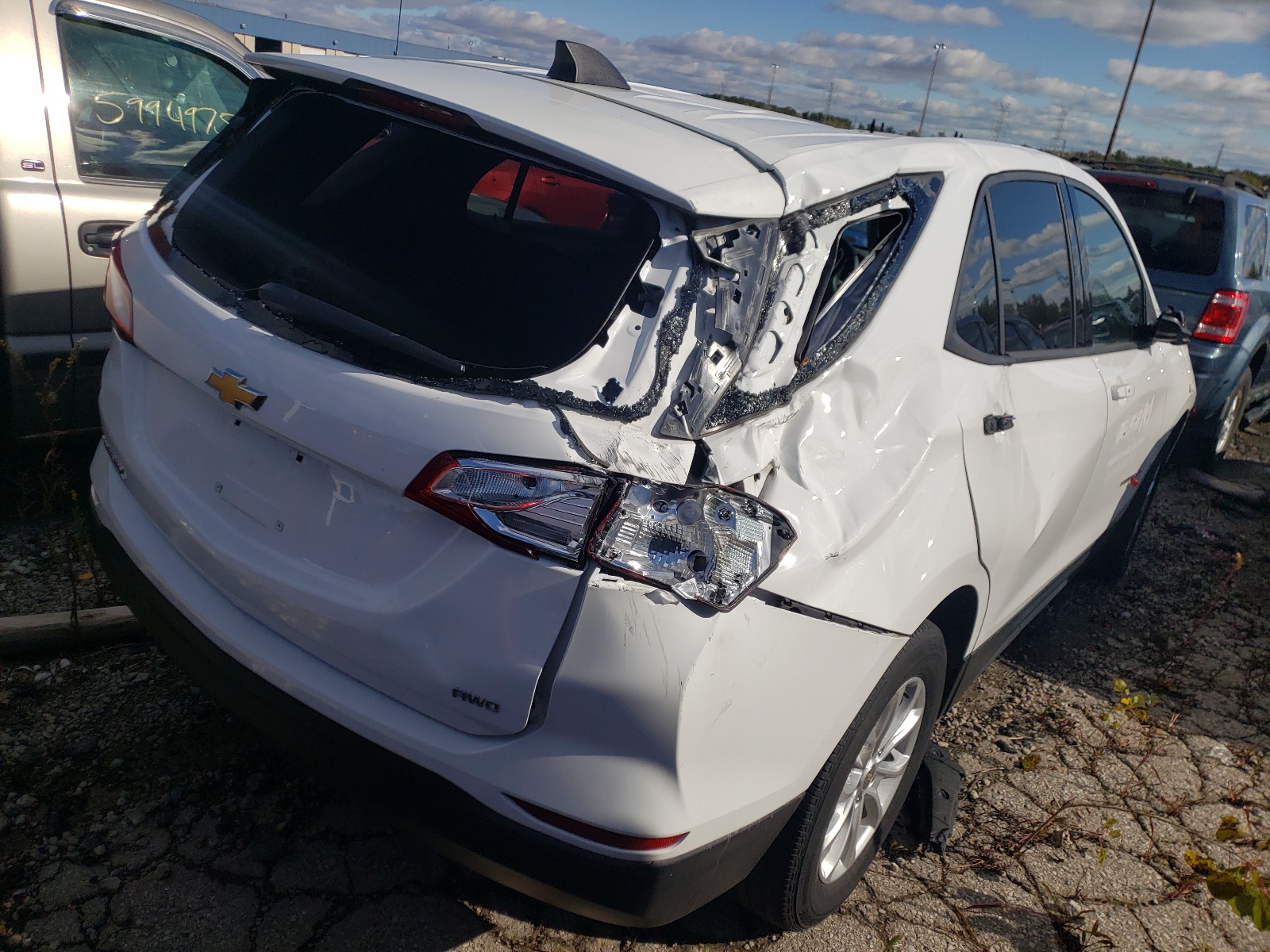 Photo 4 from auction – 2019 CHEVROLET EQUINOX LS with VIN 2GNAXSEV7K6266469