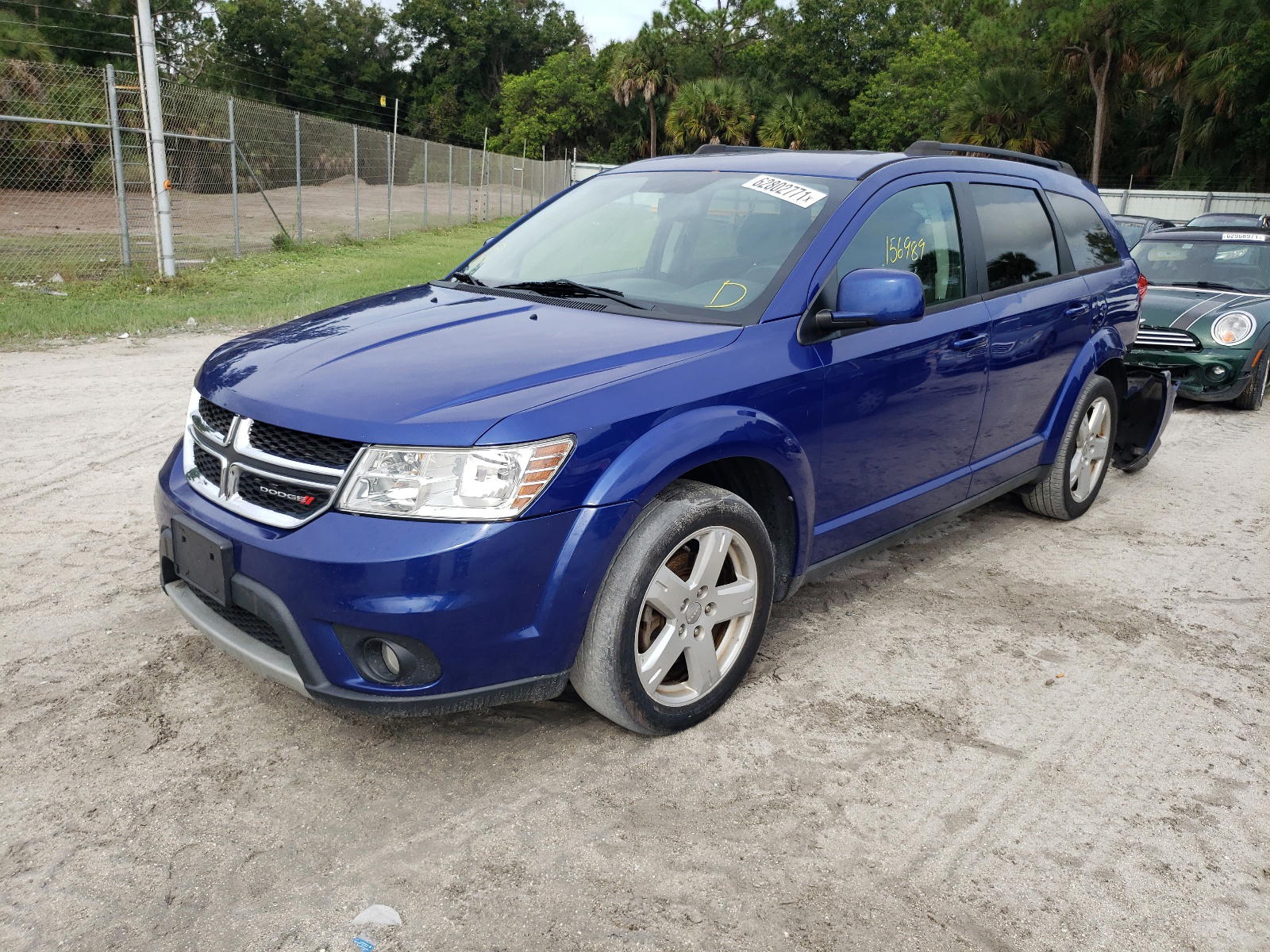 Photo 2 from auction – 2012 DODGE JOURNEY SX with VIN 3C4PDCBG4CT341584