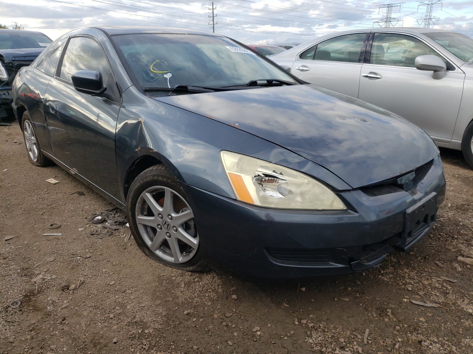 HONDA ACCORD 2004 with VIN 1HGCM82774A009760 - Photo from auction